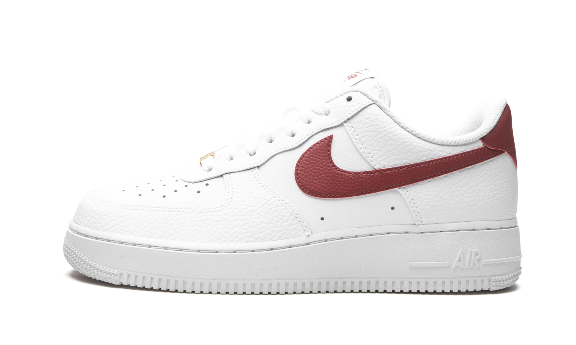 nike air force 1 low white team red+CZ0326-100+diagnol right view 1