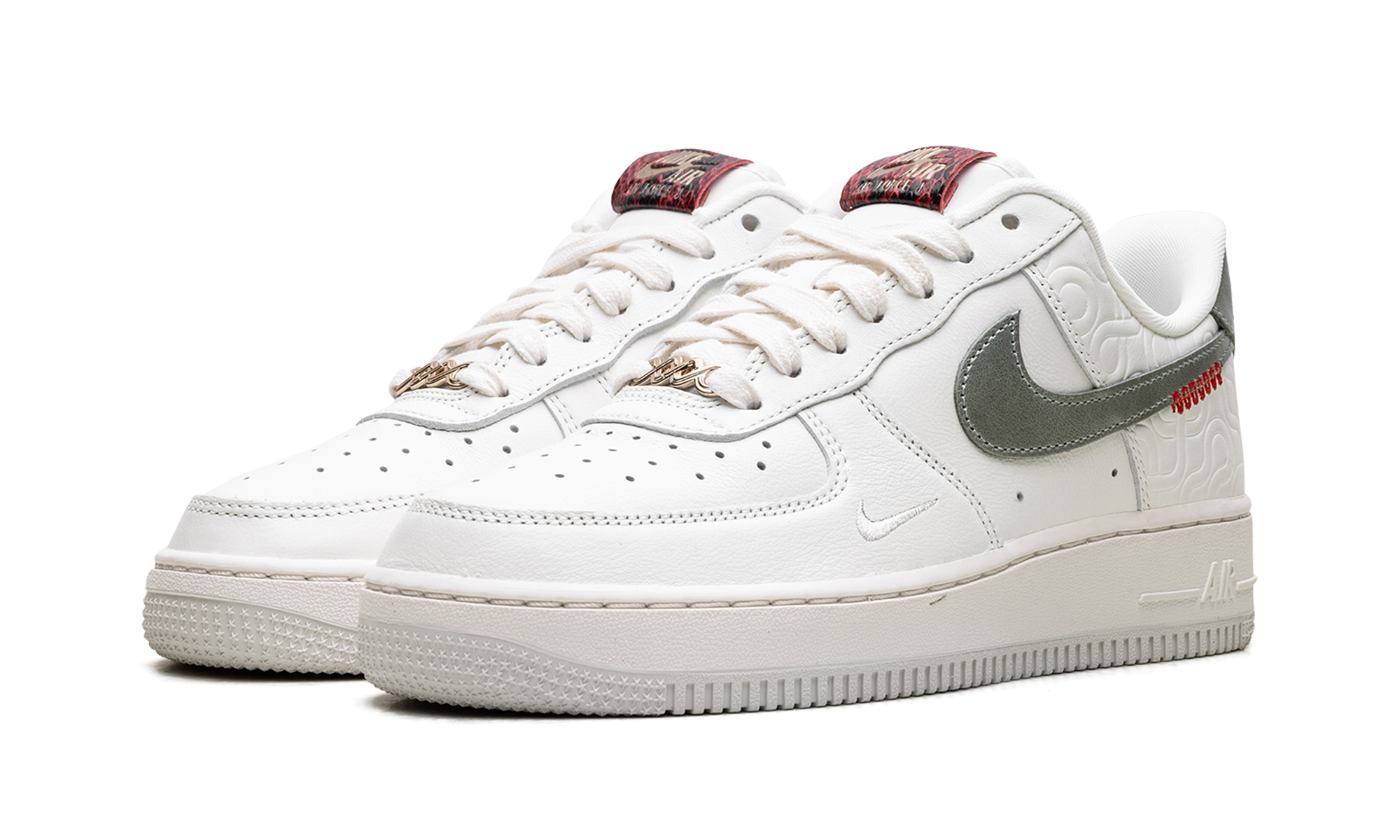 nike air force 1 low year of the snake+HV5979-130+diagnol left view