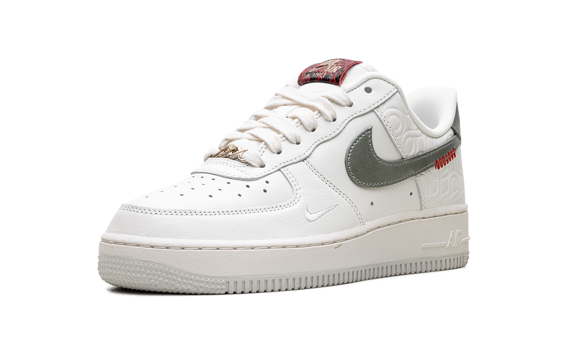 nike air force 1 low year of the snake+HV5979-130+left diagnol single view