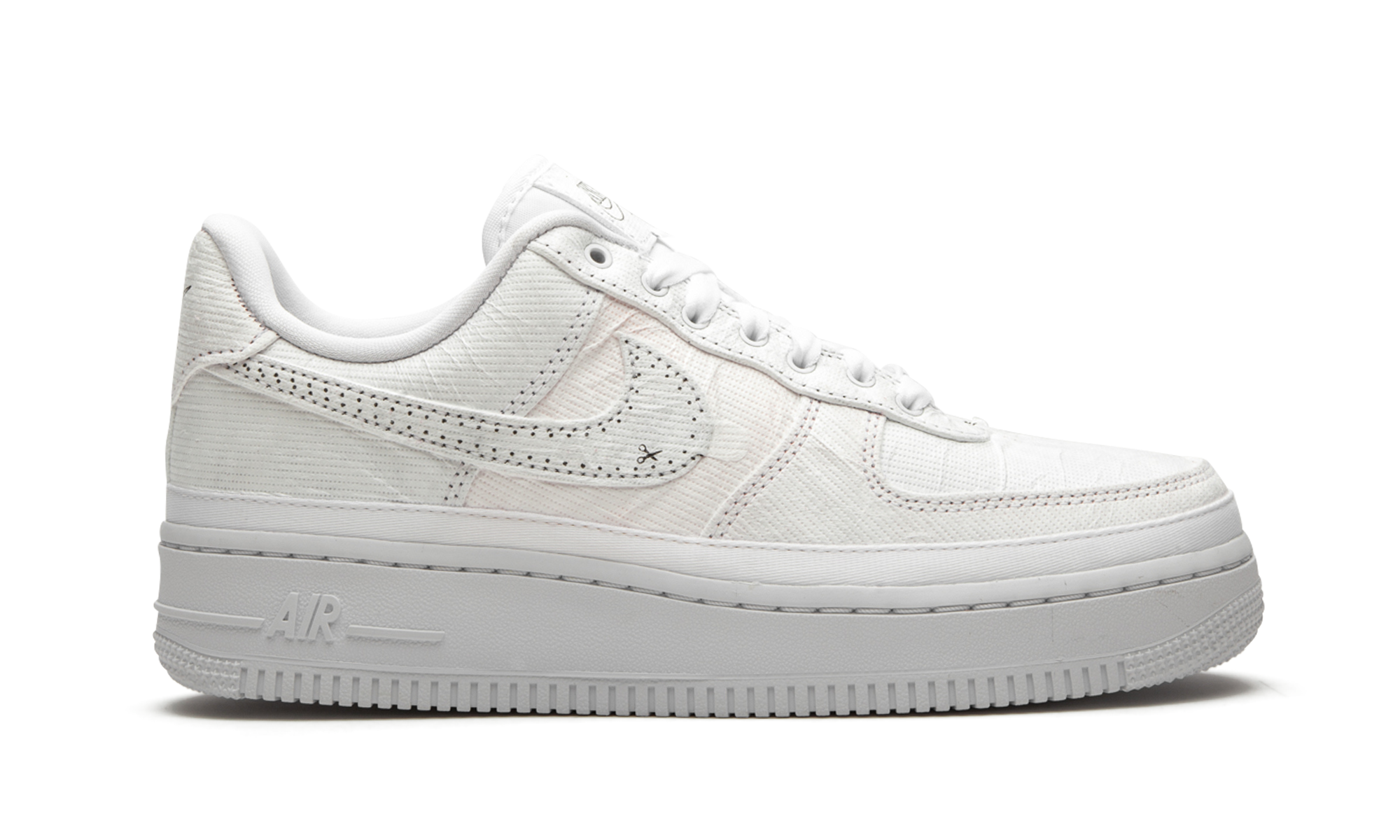 nike air force 1 lx reveal black swoosh women s+CJ1650-100+right view