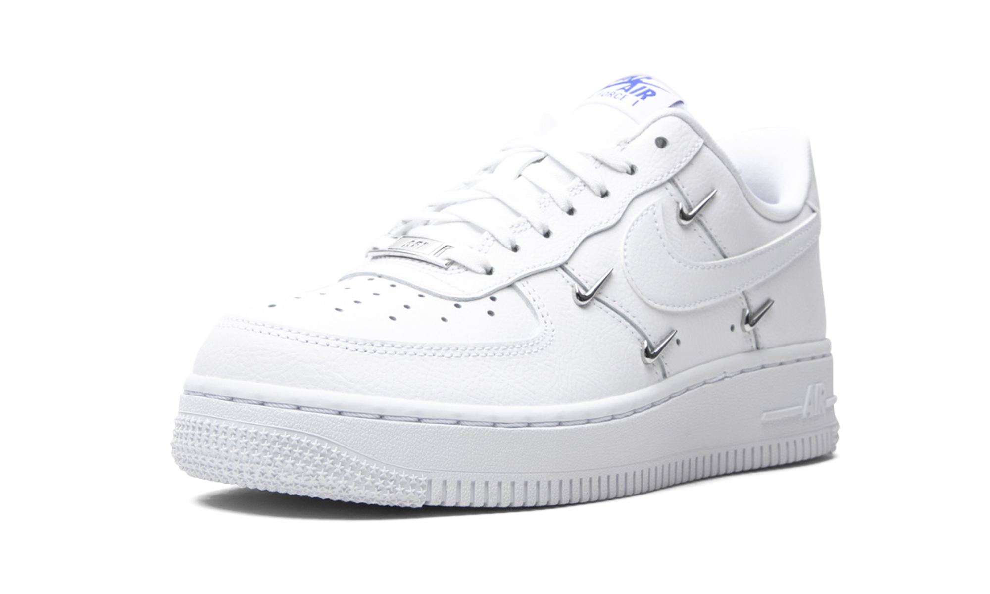 nike air force 1 lx white women s+CT1990-100+left diagnol single view