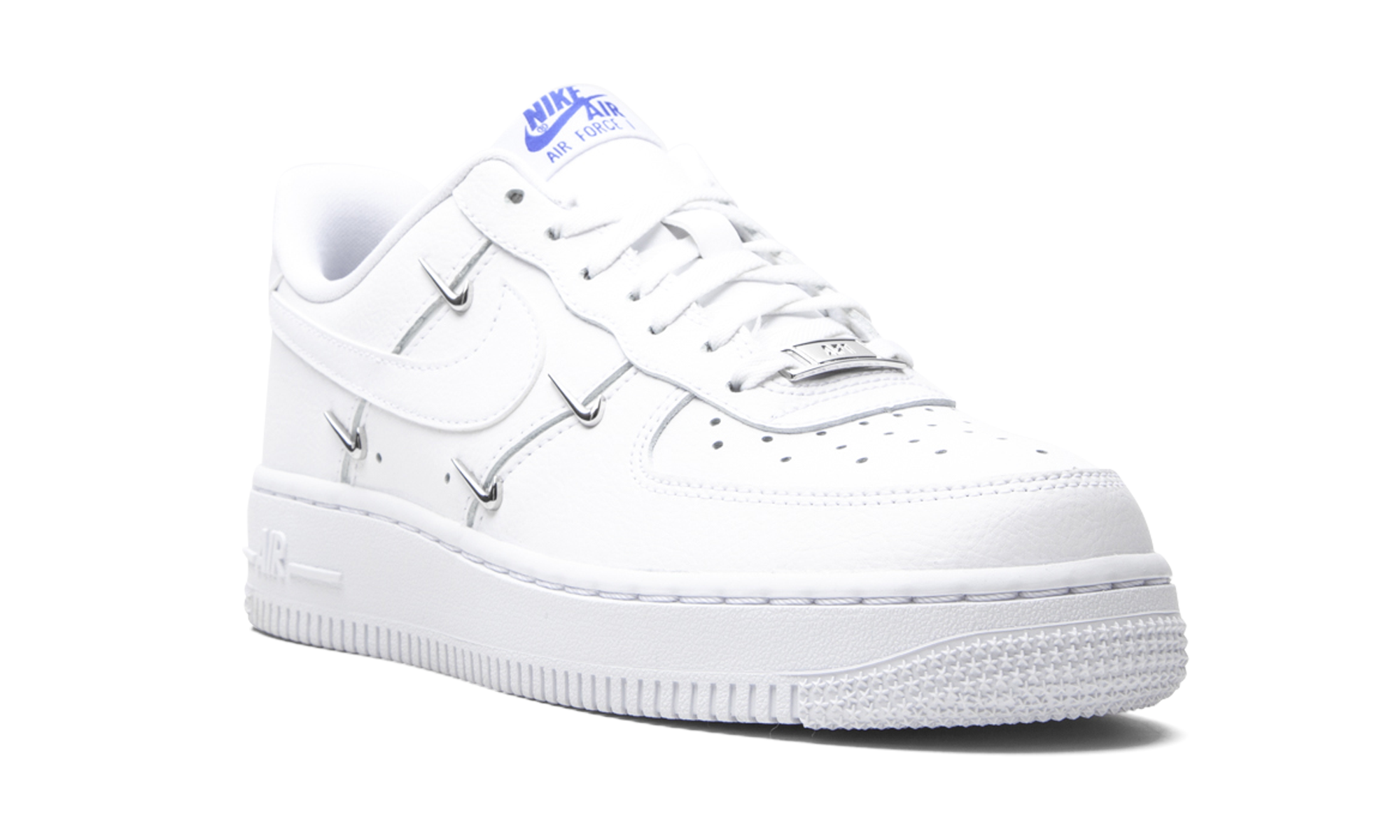 nike air force 1 lx white women s+CT1990-100+diagnol right view