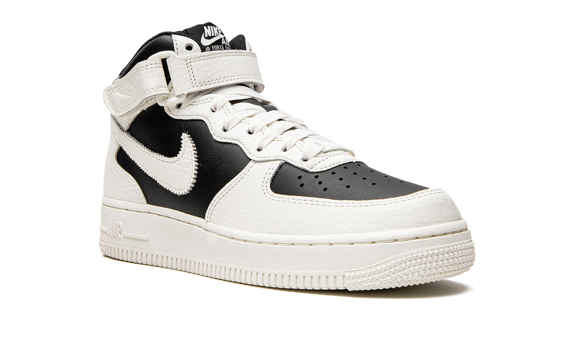 nike air force 1 mid 07 every 1 reverse panda women s+DV2224-001+diagnol right view