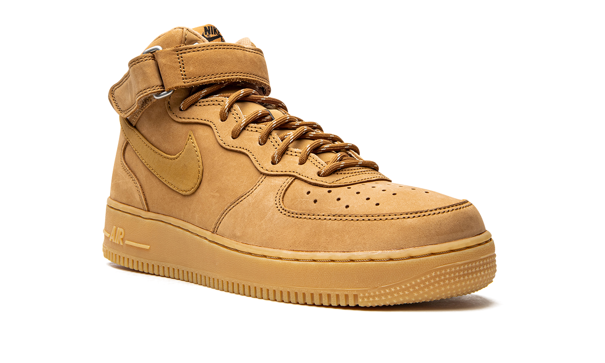nike air force 1 mid 07 flax+DJ9158-200+diagnol right view