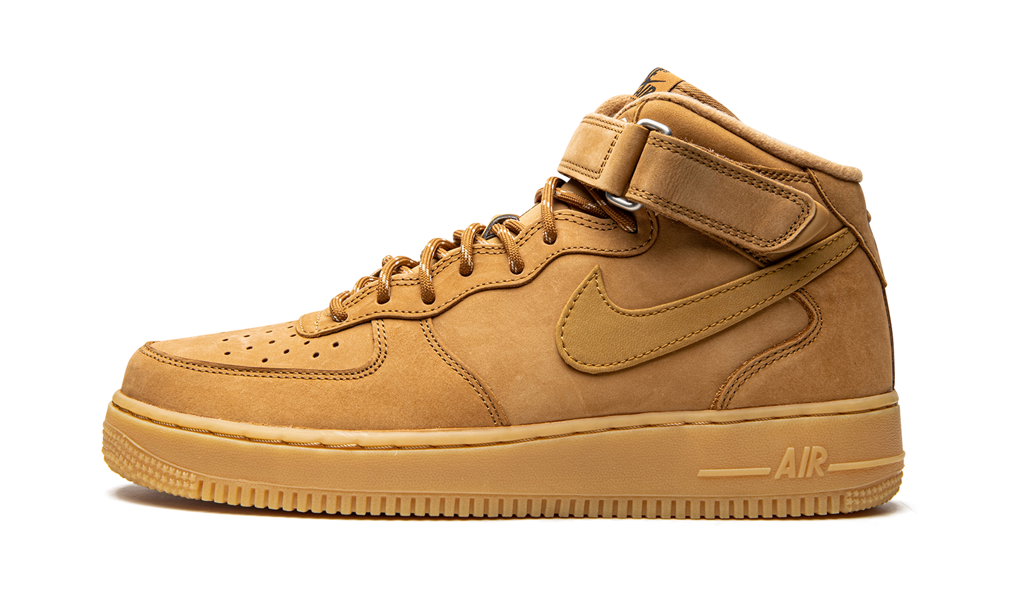 nike air force 1 mid 07 flax+DJ9158-200+diagnol right view 1
