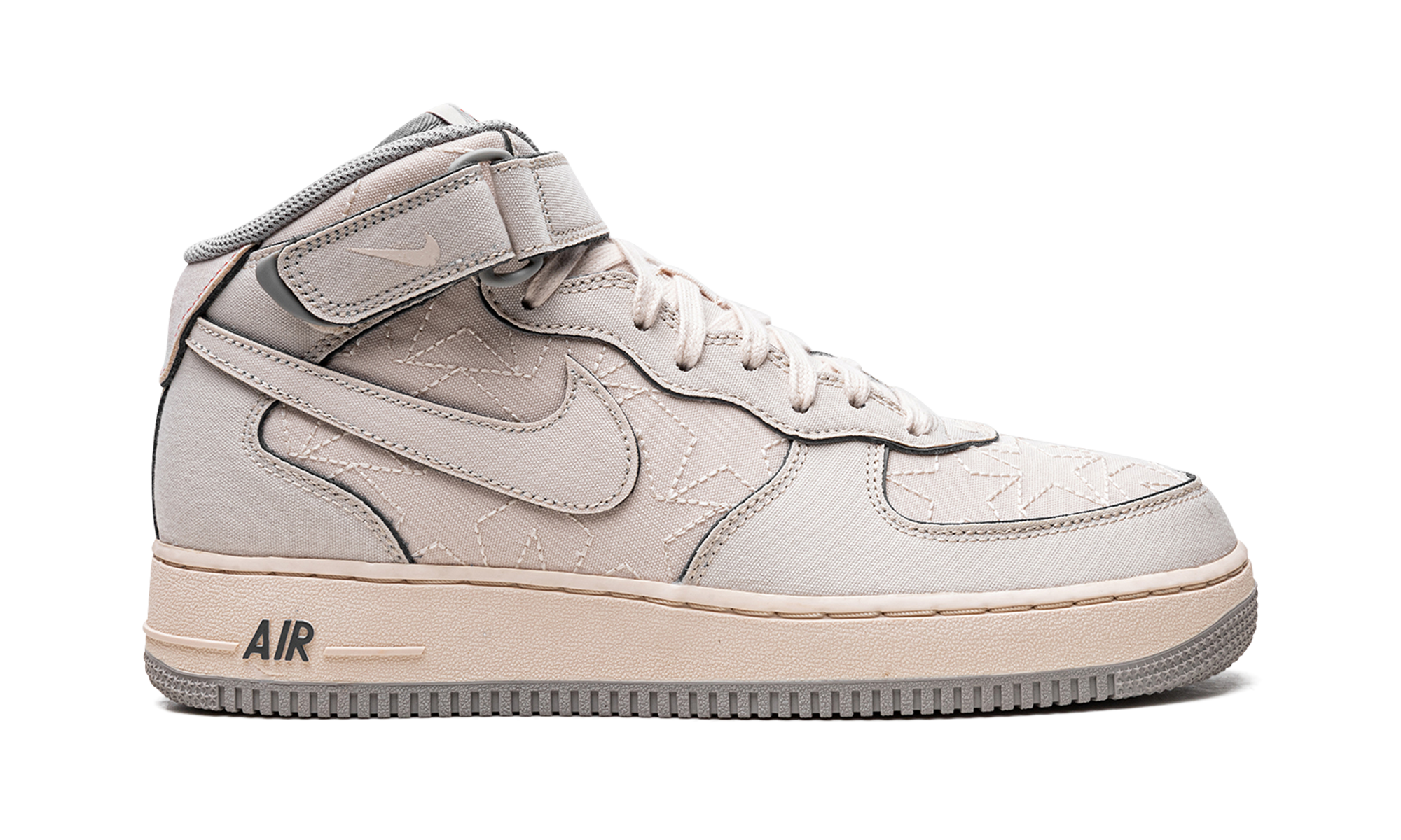nike air force 1 mid 07 tear away pearl white+DZ5367-219+right view