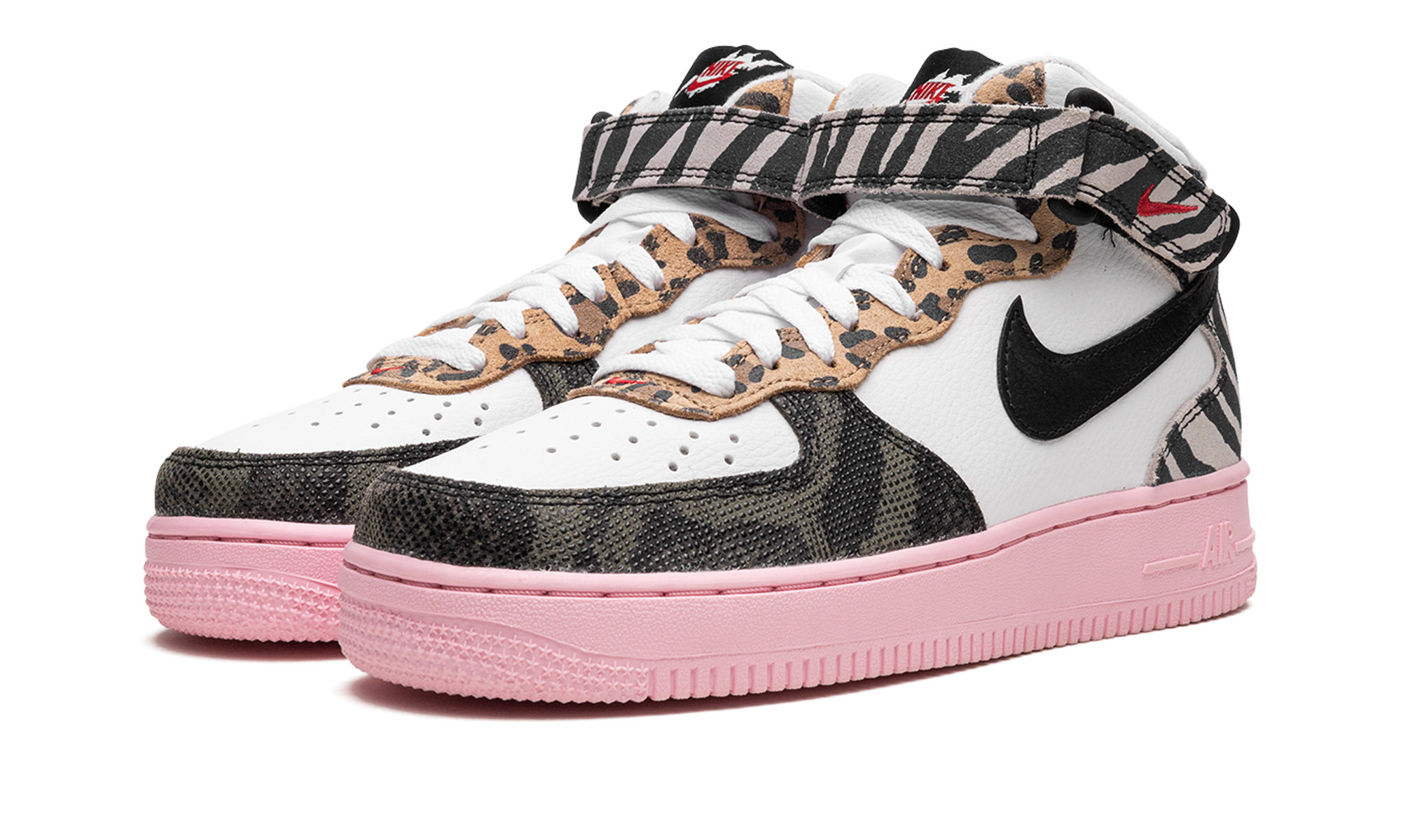 nike air force 1 mid 07 tunnel walk women s+DZ4841-100+diagnol left view