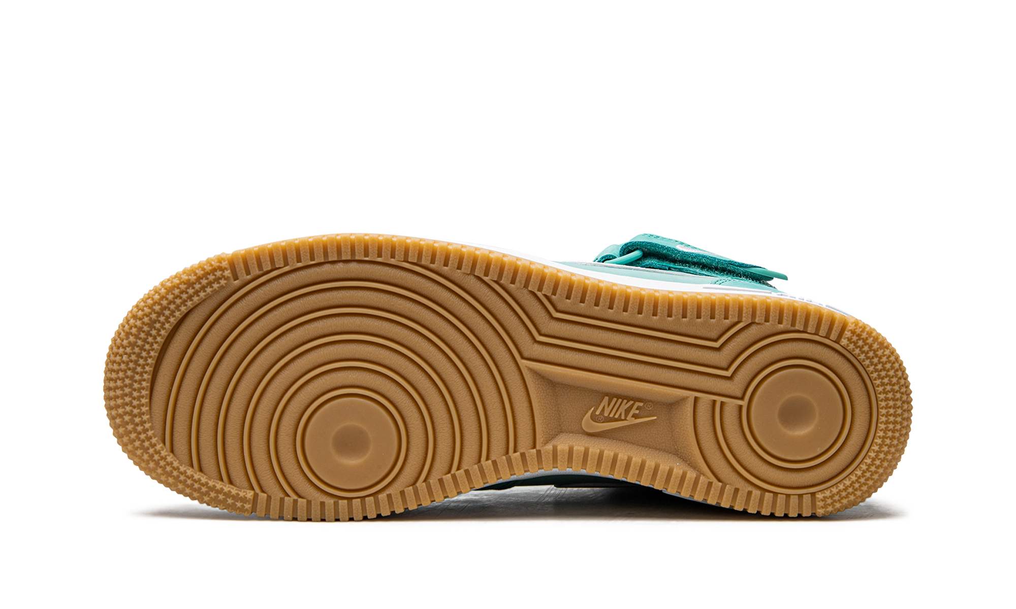 nike air force 1 mid 07 washed teal+DV2219-300+bottom view