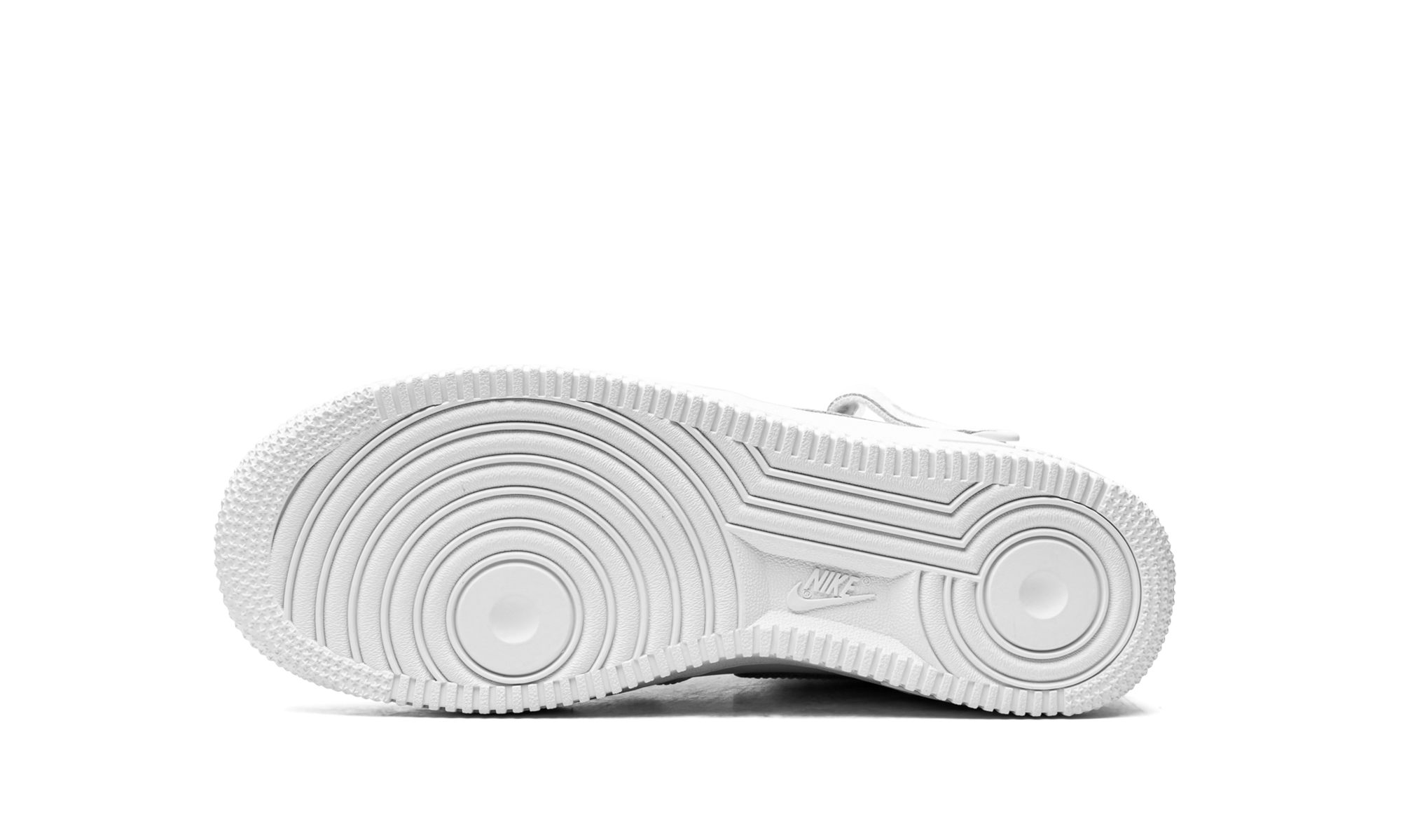 nike air force 1 mid le triple white gs+Dh2933-111+bottom view