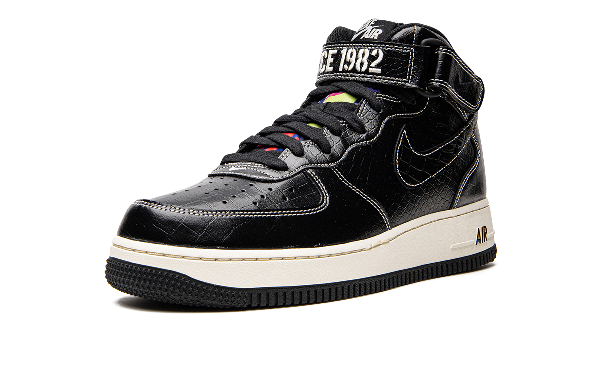 nike air force 1 mid lx our force 1+DV1029-010+left diagnol single view