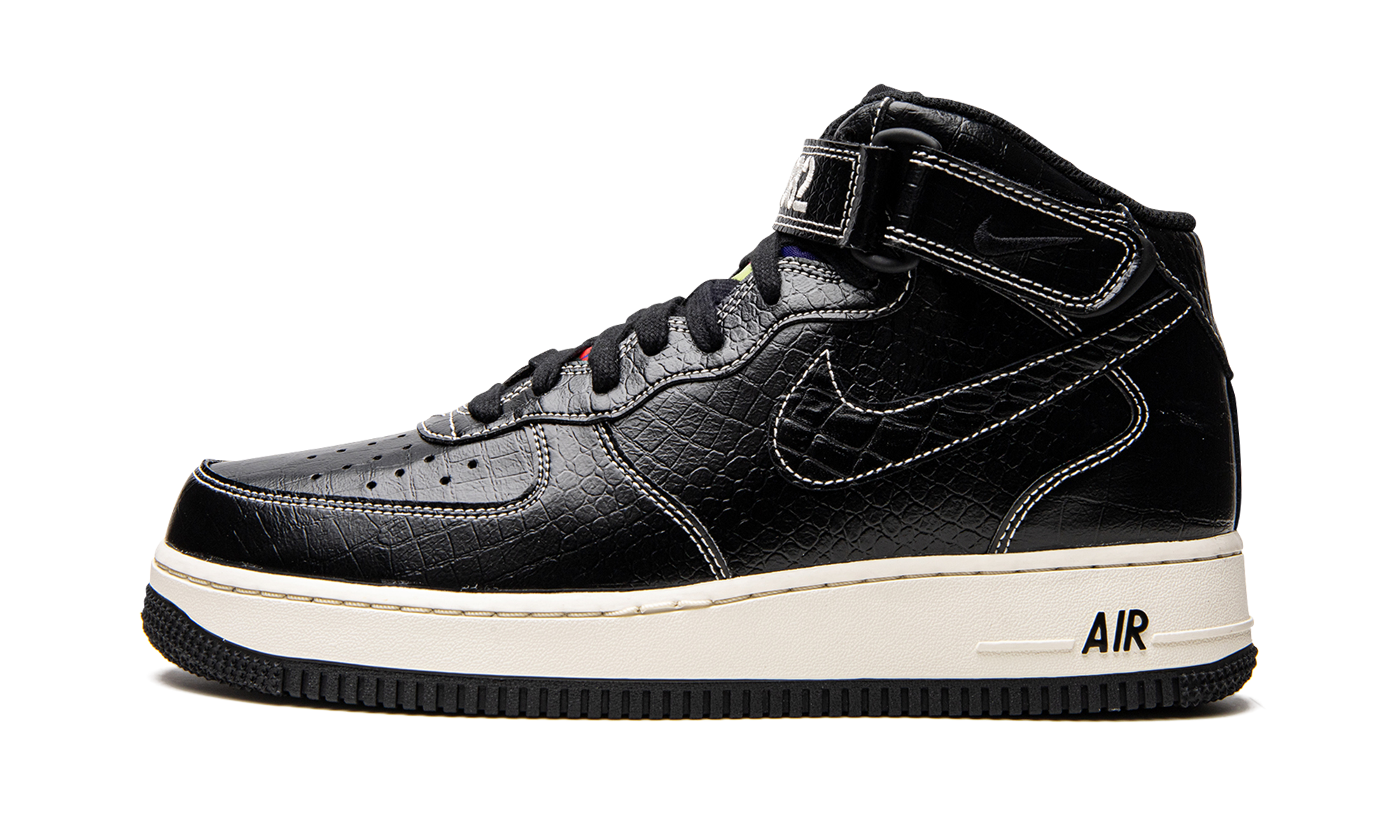 nike air force 1 mid lx our force 1+DV1029-010+diagnol right view 1