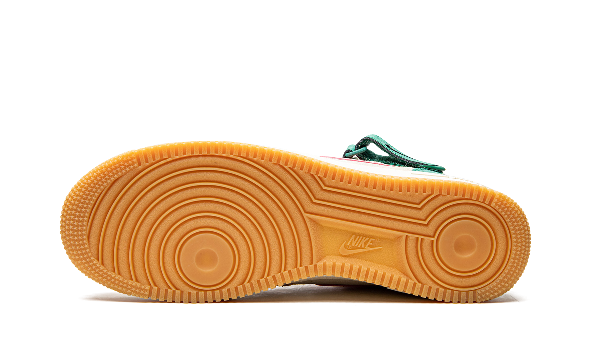 nike air force 1 mid nh vivid sulfur rush orange+DR0158-100+bottom view