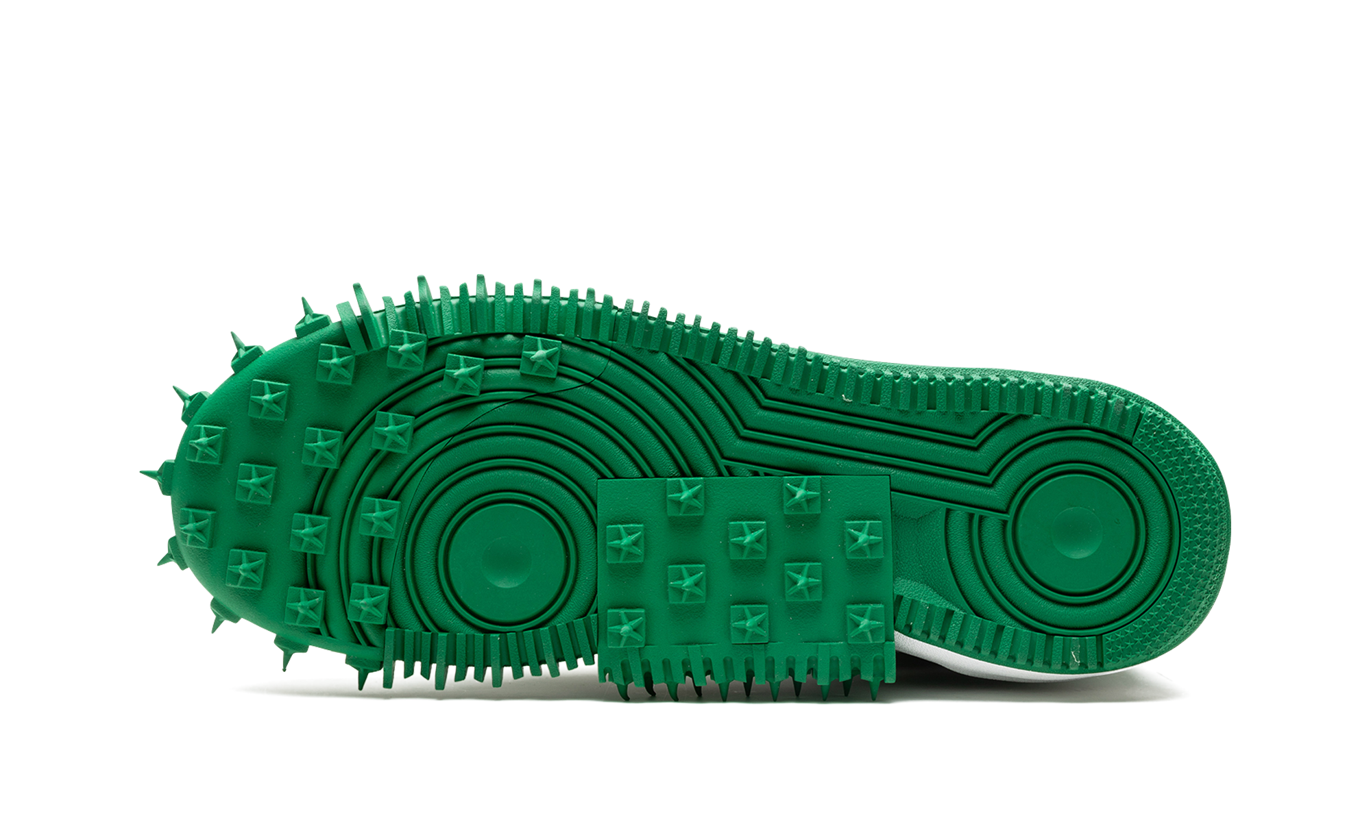 nike air force 1 mid off white pine green+DR0500-300+bottom view