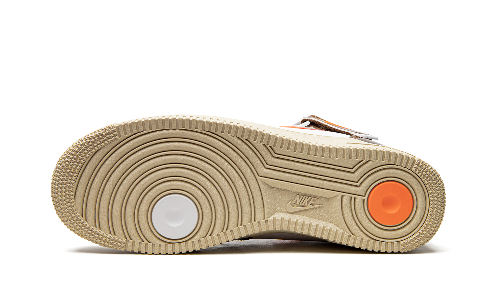 nike air force 1 mid qs jewel ale brown+DH5623-100+bottom view