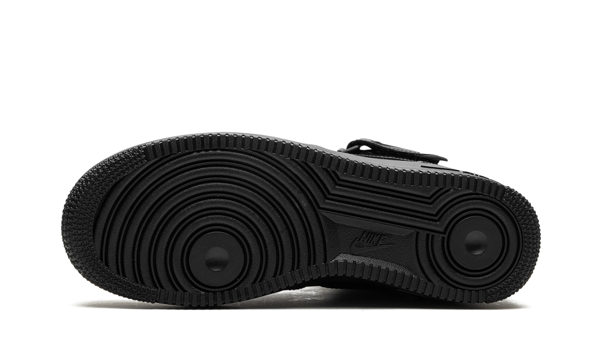 nike air force 1 mid supreme black+FZ8784-001+bottom view