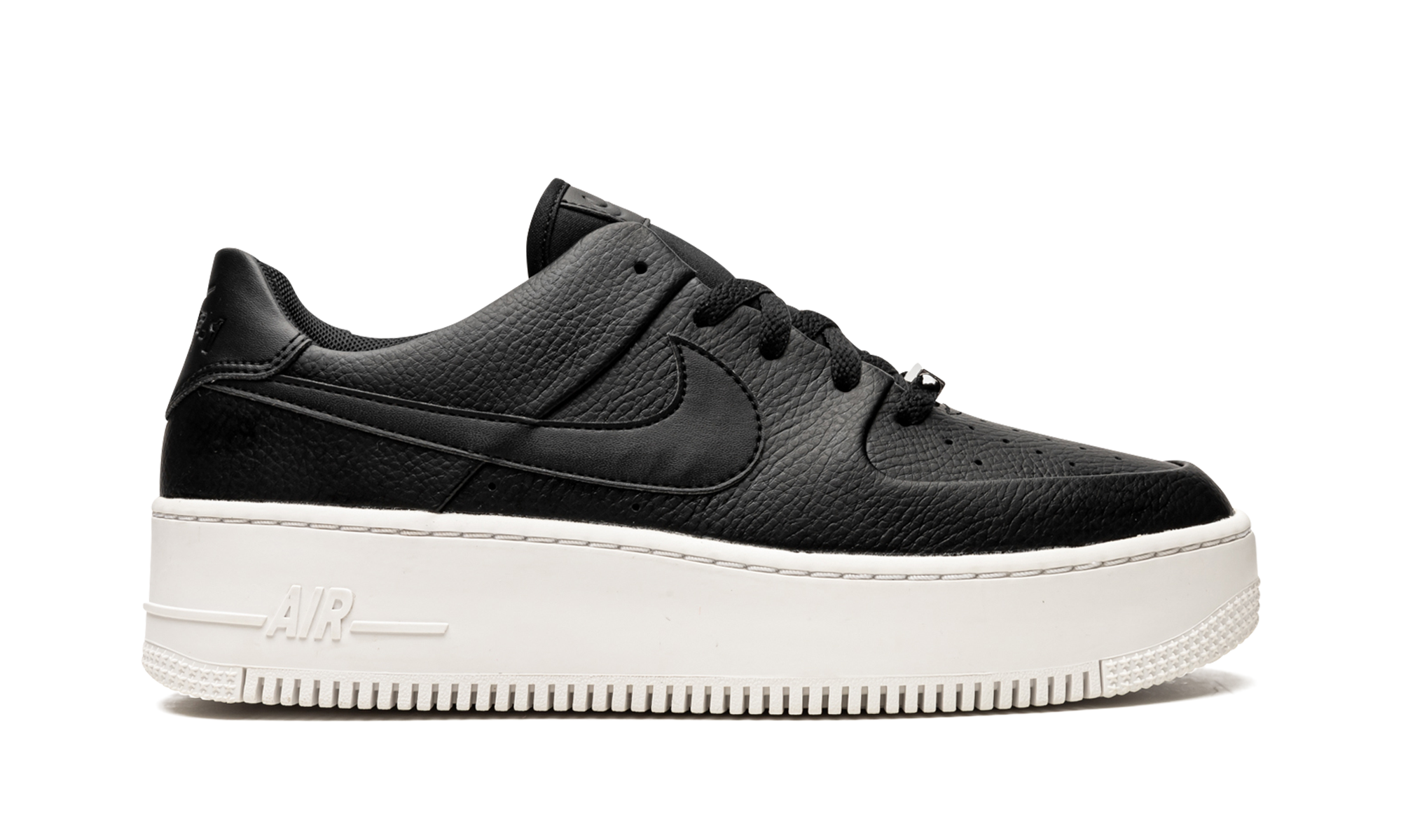 nike air force 1 sage low black white women s+AR5339-002+right view