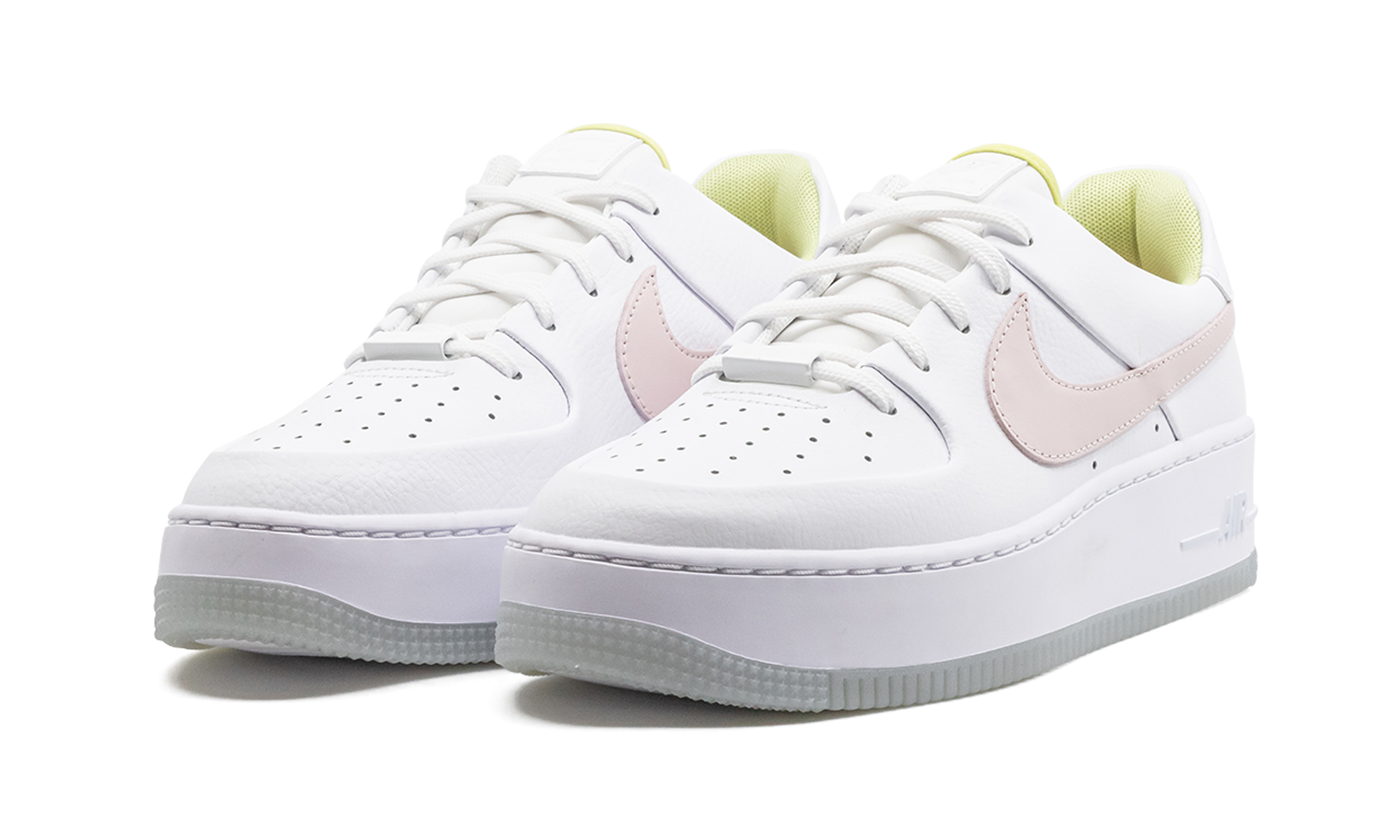nike air force 1 sage low one of one women s+CW5566-100+diagnol left view