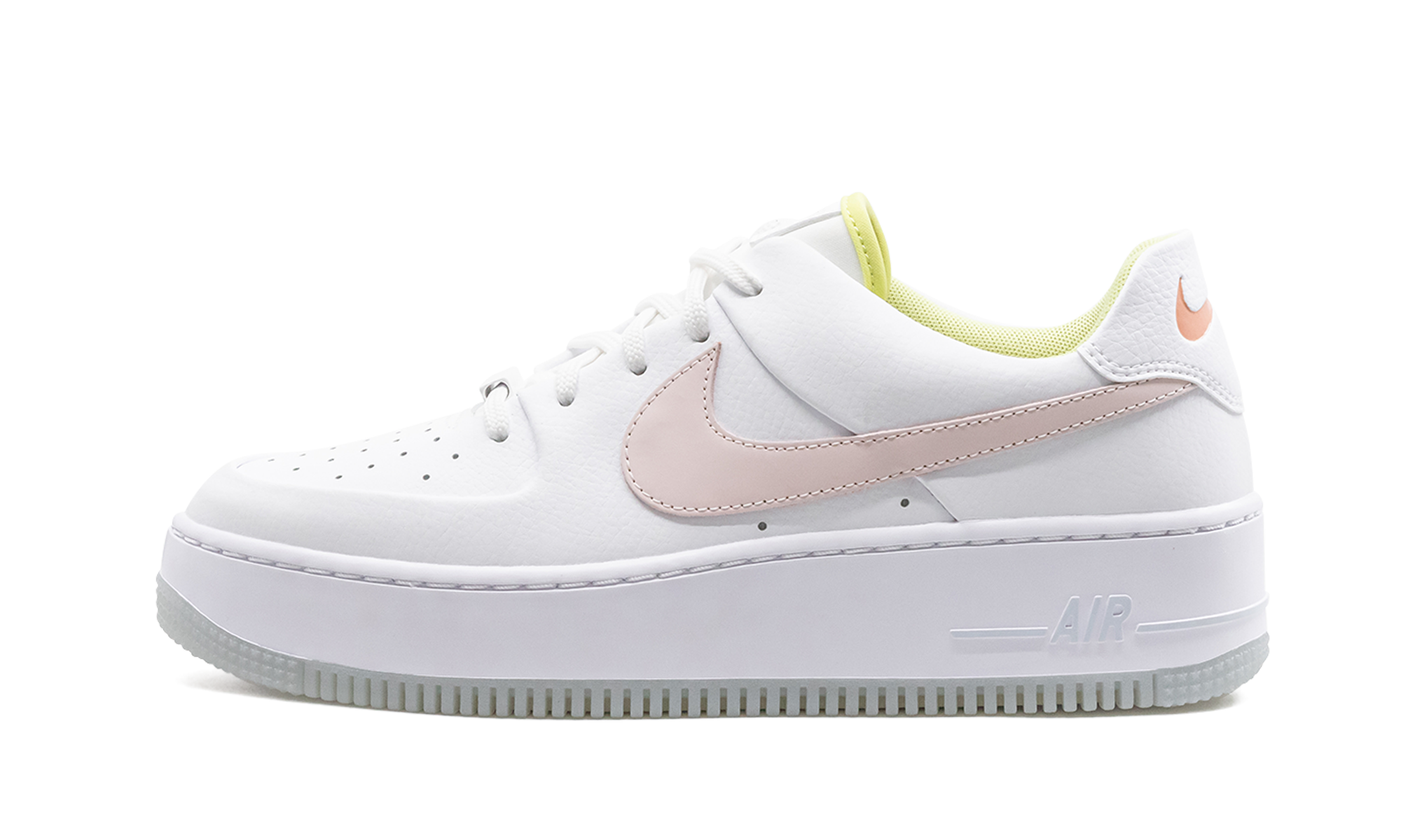 nike air force 1 sage low one of one women s+CW5566-100+diagnol right view 1