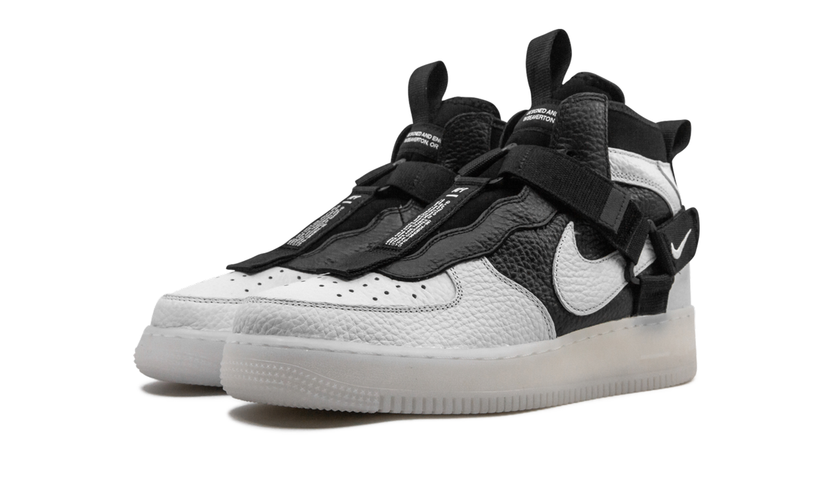 nike air force 1 utility mid orca+AQ9758-100+diagnol left view