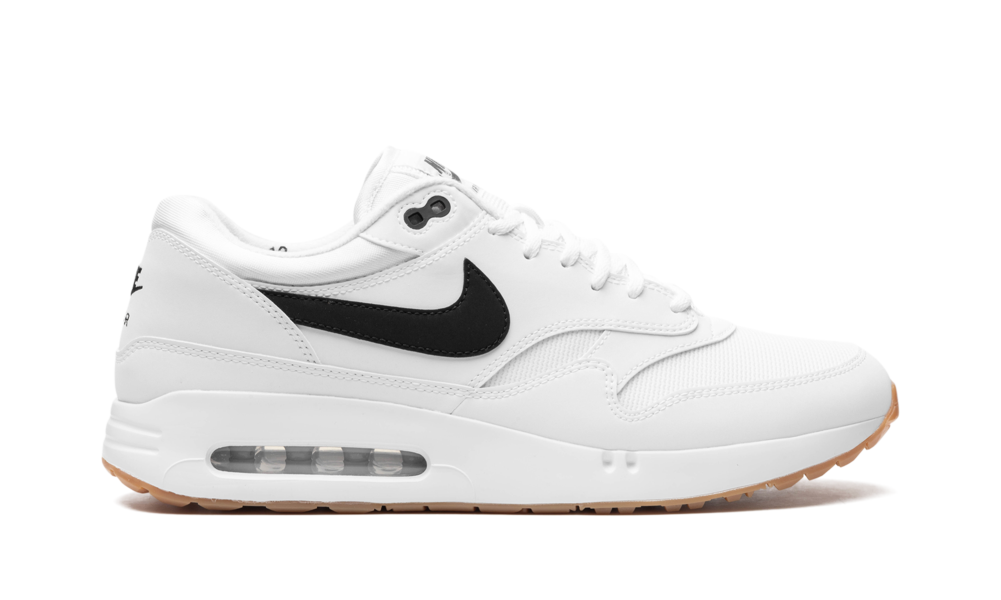 nike air max 1 86 og golf white black gum+FN0697-100+right view
