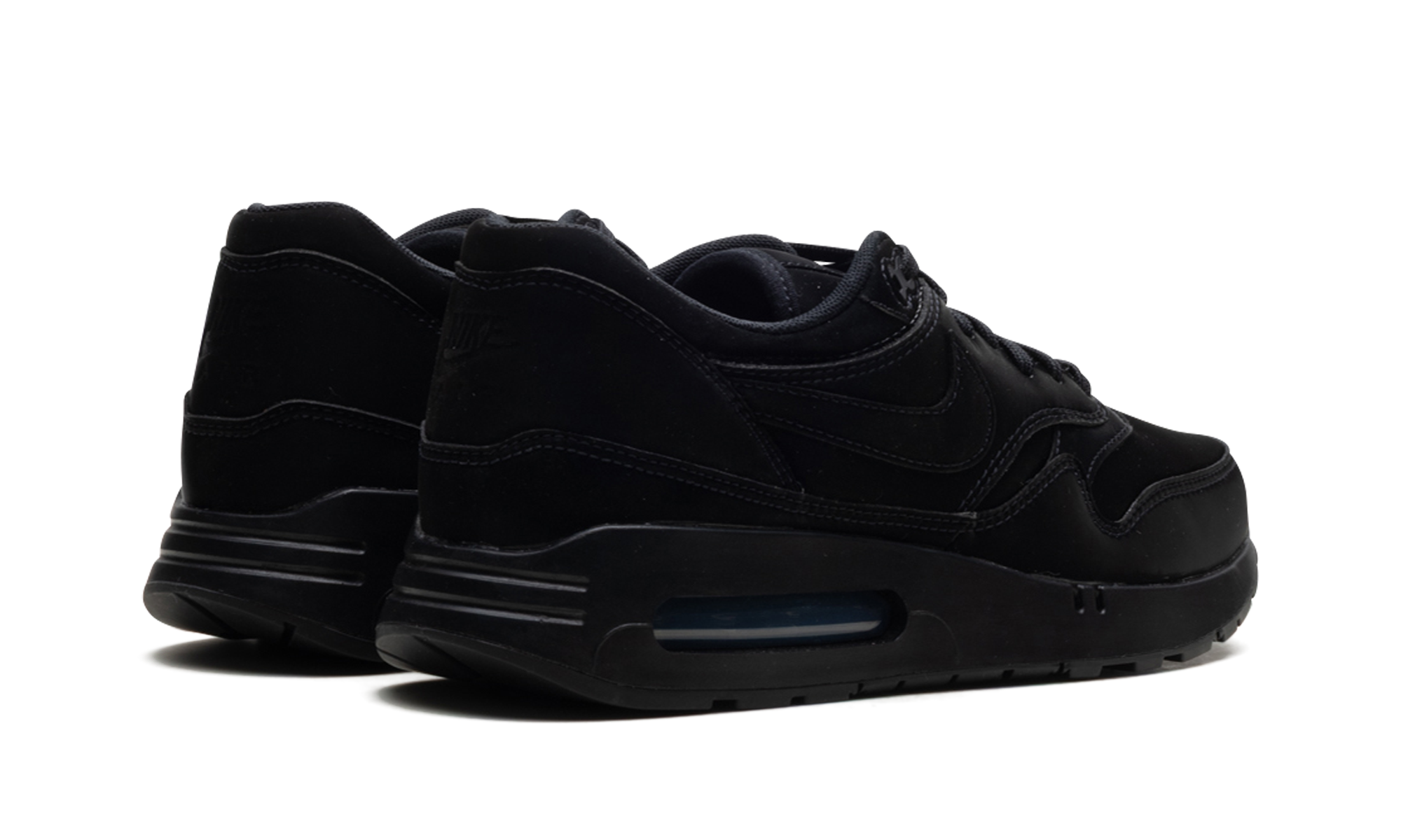 nike air max 1 86 og vanta black+FZ3007-001+diagnol right behind view