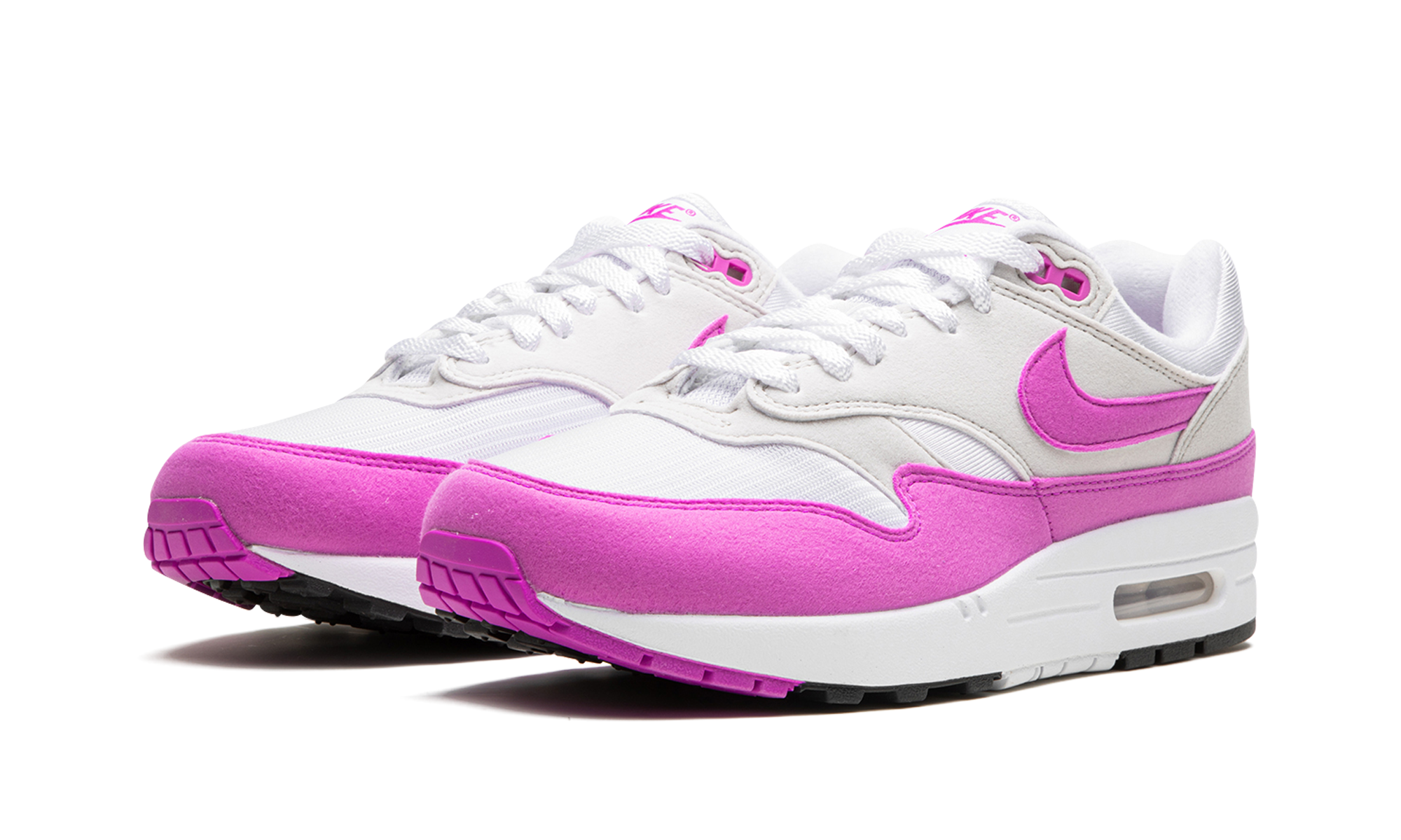 nike air max 1 87 fuchsia dream women s+DZ2628-001+diagnol left view