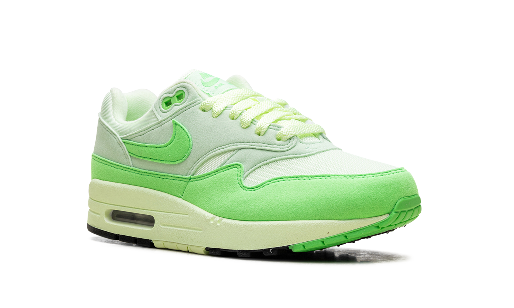 nike air max 1 87 high saturation vapor green women s+HJ7329-376+diagnol right view