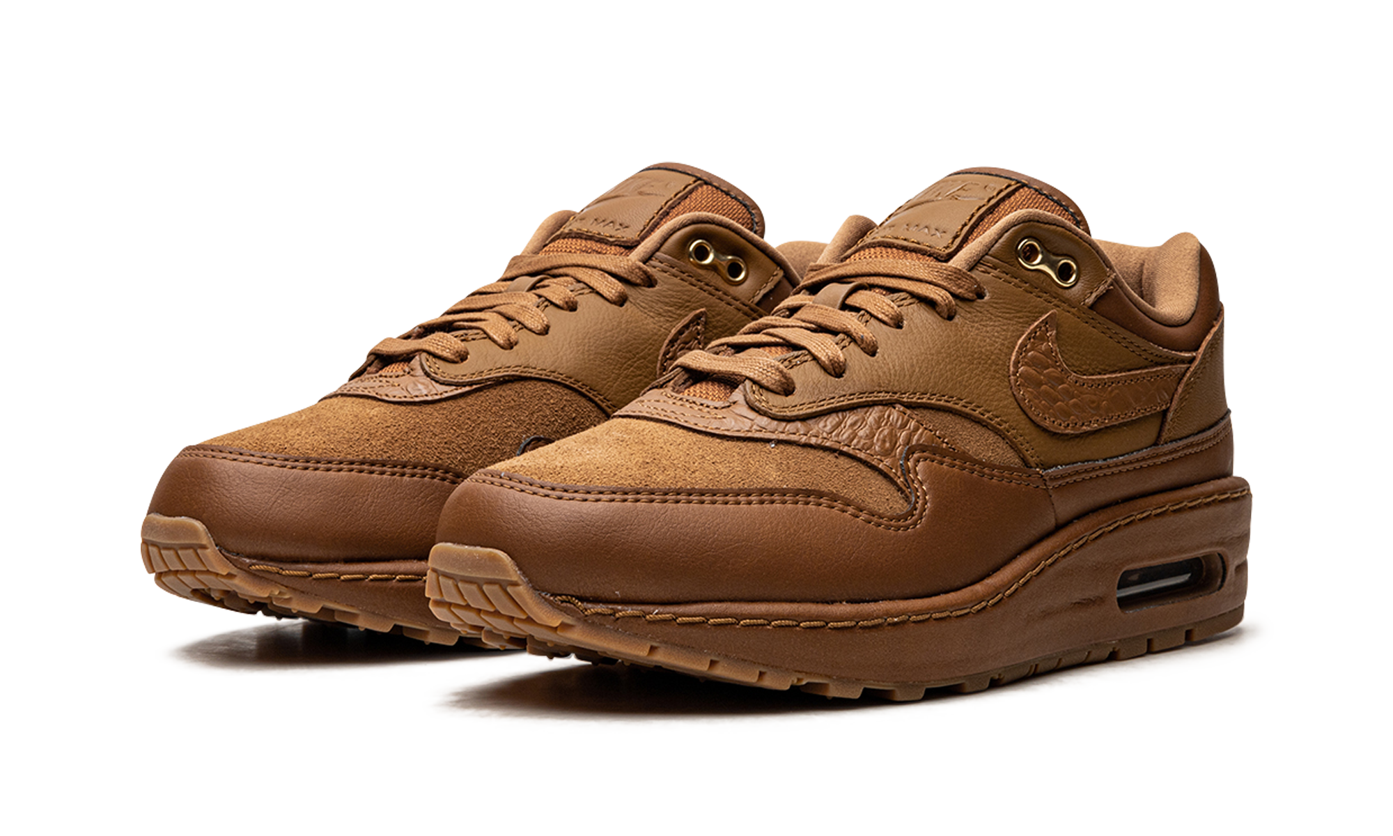 nike air max 1 87 luxe ale brown women s+DV3888-200+diagnol left view