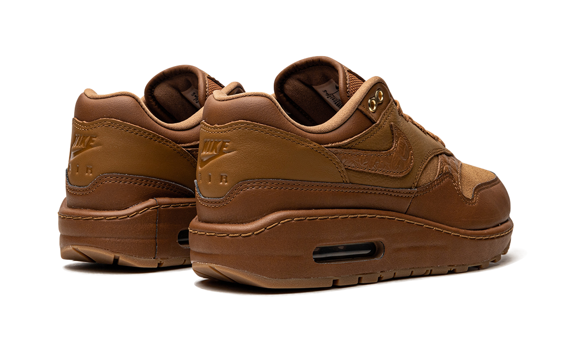 nike air max 1 87 luxe ale brown women s+DV3888-200+diagnol right behind view