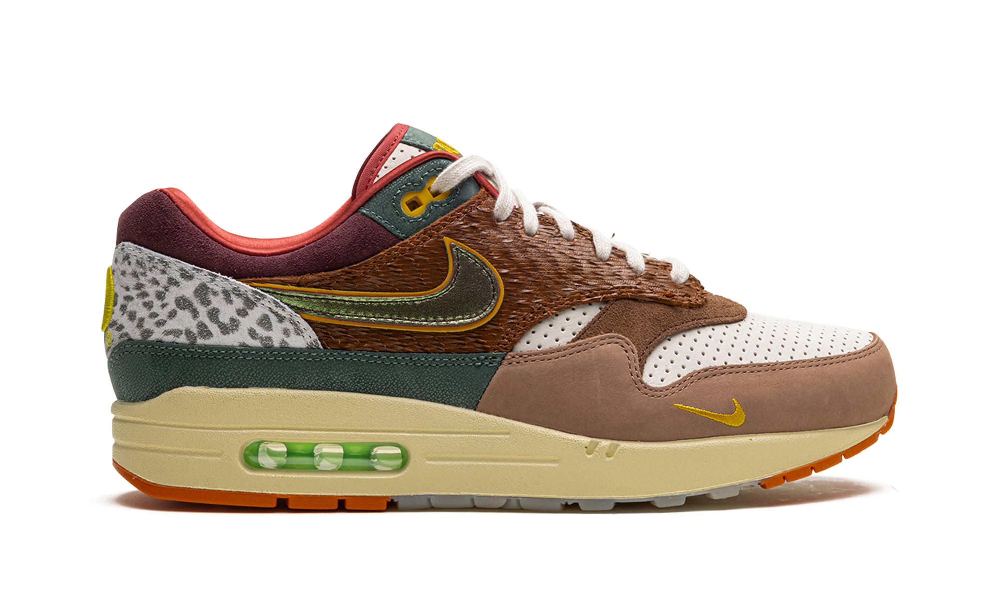nike air max 1 87 luxe university of oregon pe 2024 numbered+HQ2639-100+right view