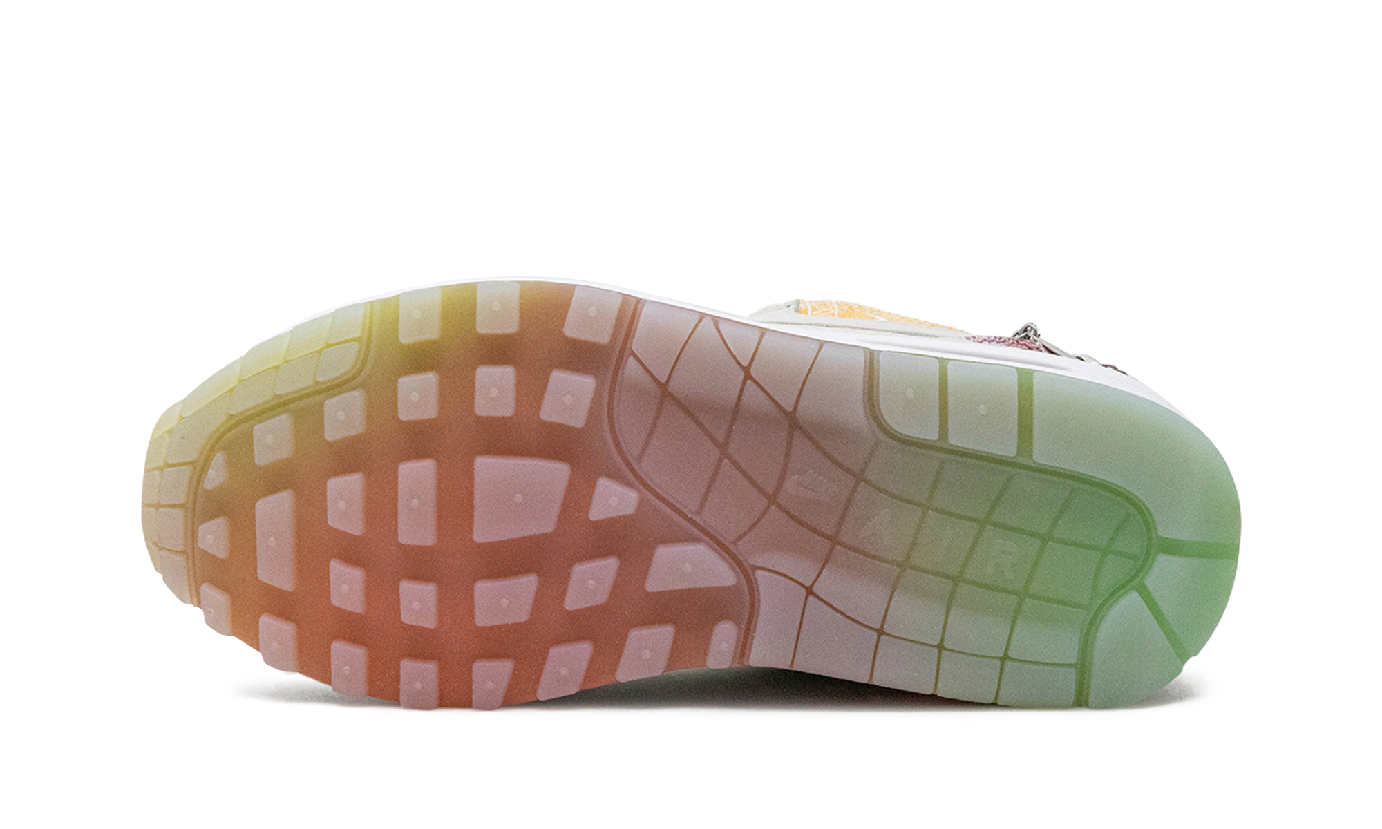 nike air max 1 87 metal charms phantom mint foam women s+FJ7734-101+bottom view