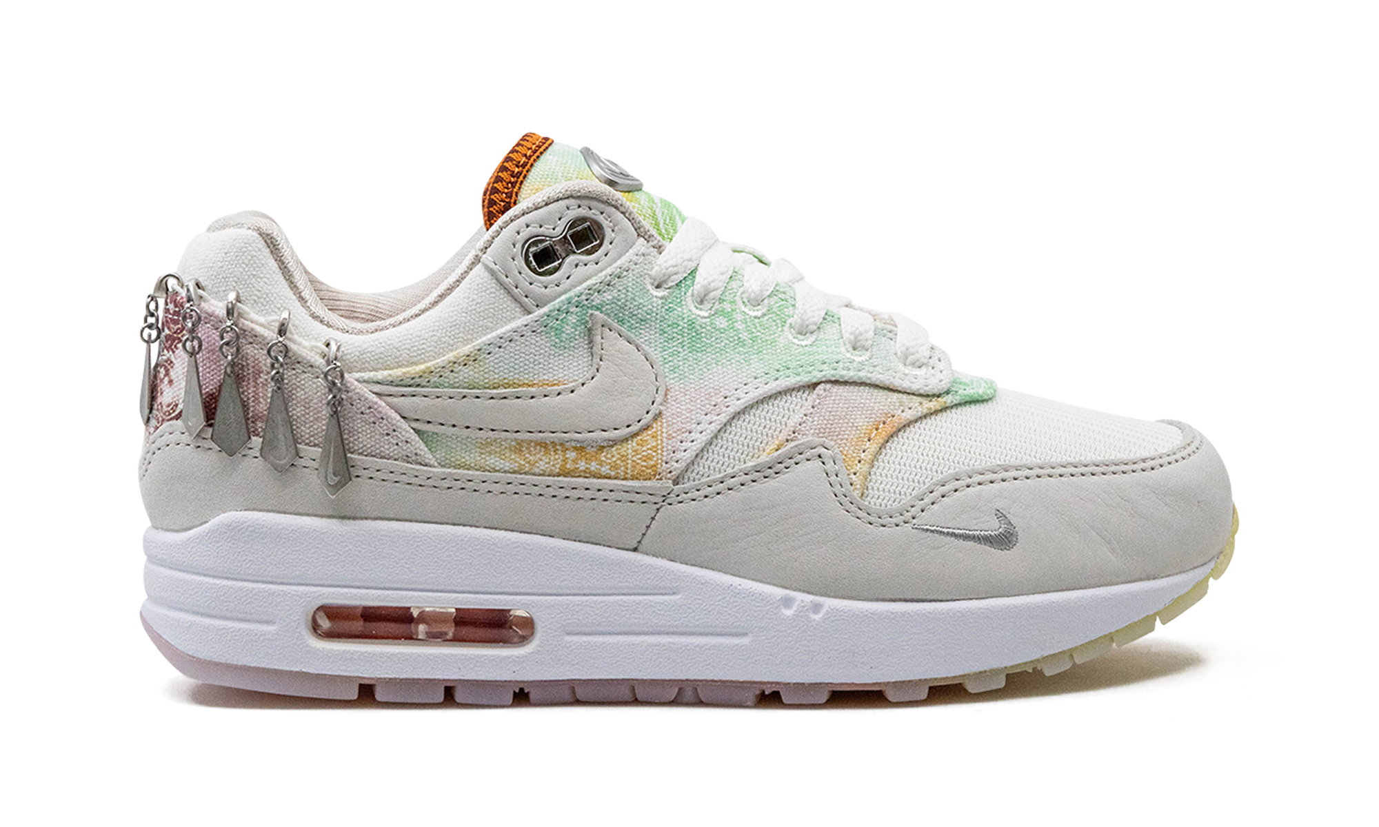 nike air max 1 87 metal charms phantom mint foam women s+FJ7734-101+right view