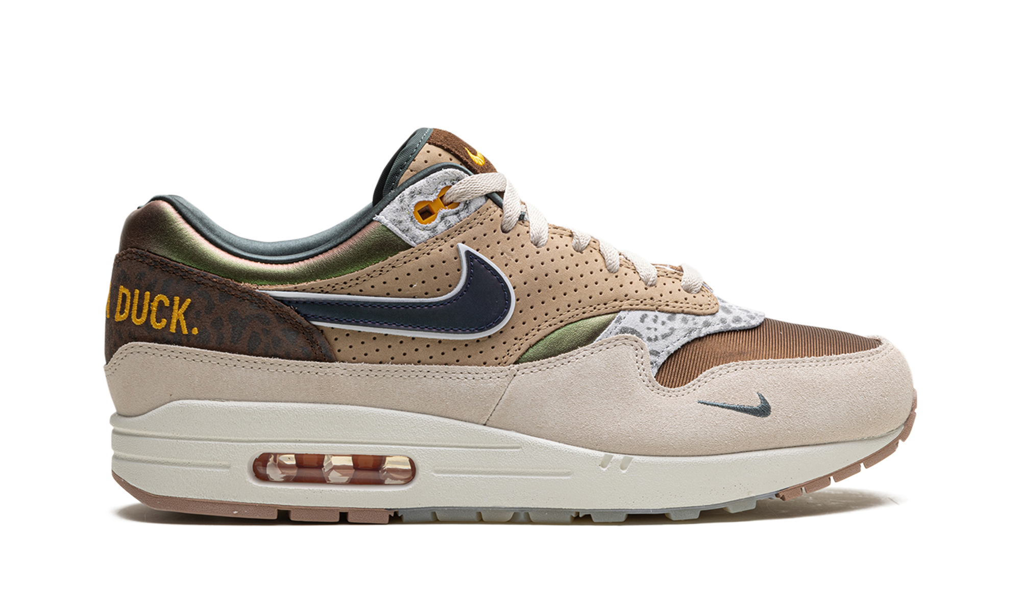 nike air max 1 87 premium university of oregon pe 2024+HQ2640-200+right view