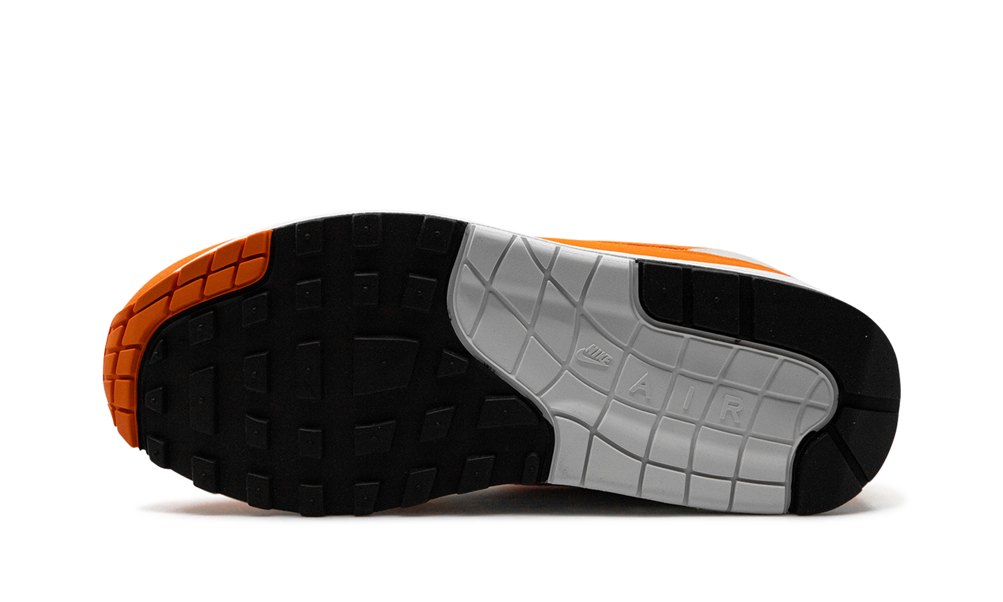 nike air max 1 87 safety orange women s+DZ2628-002+bottom view