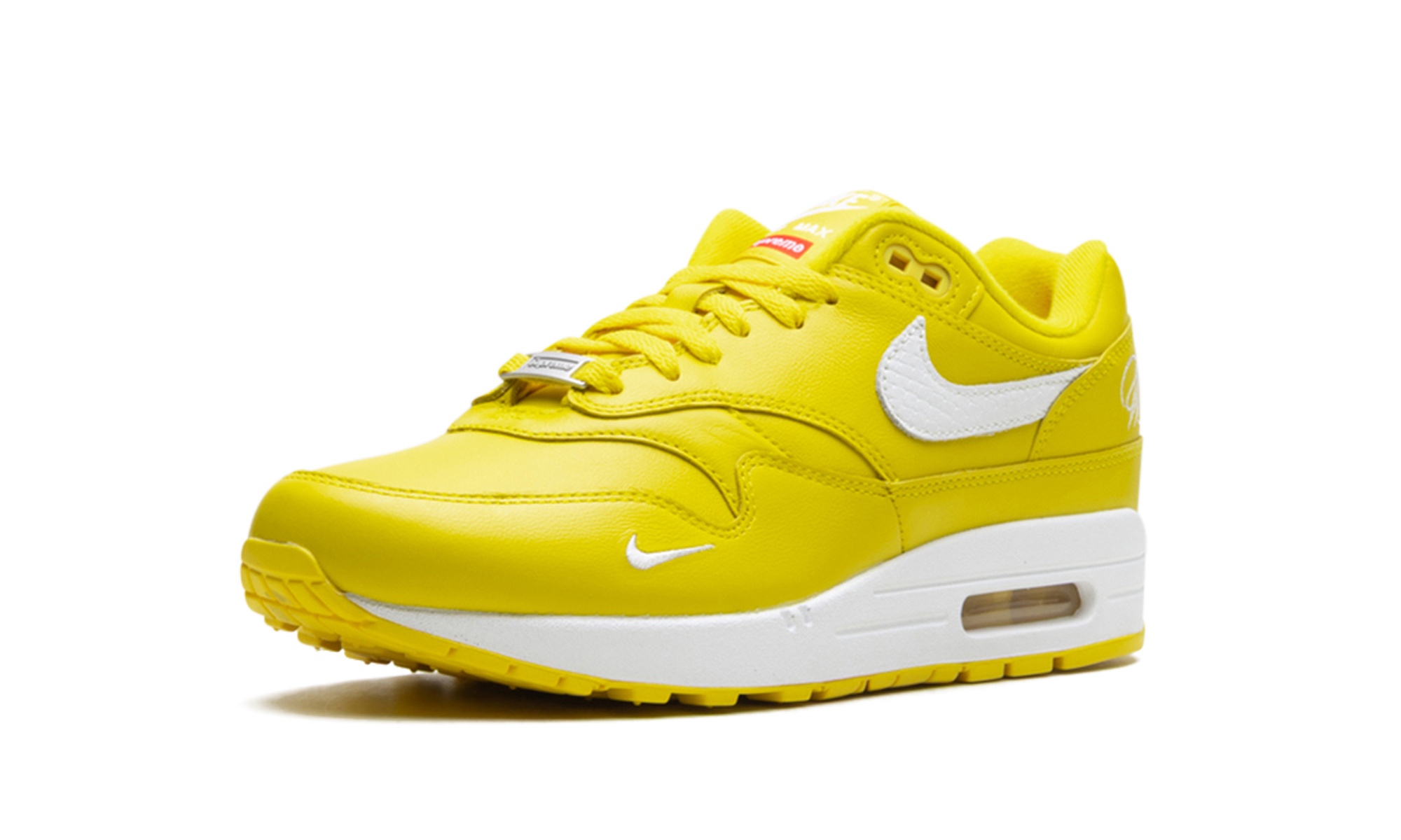 nike air max 1 87 sp supreme speed yellow+HF8813-700+bottom view