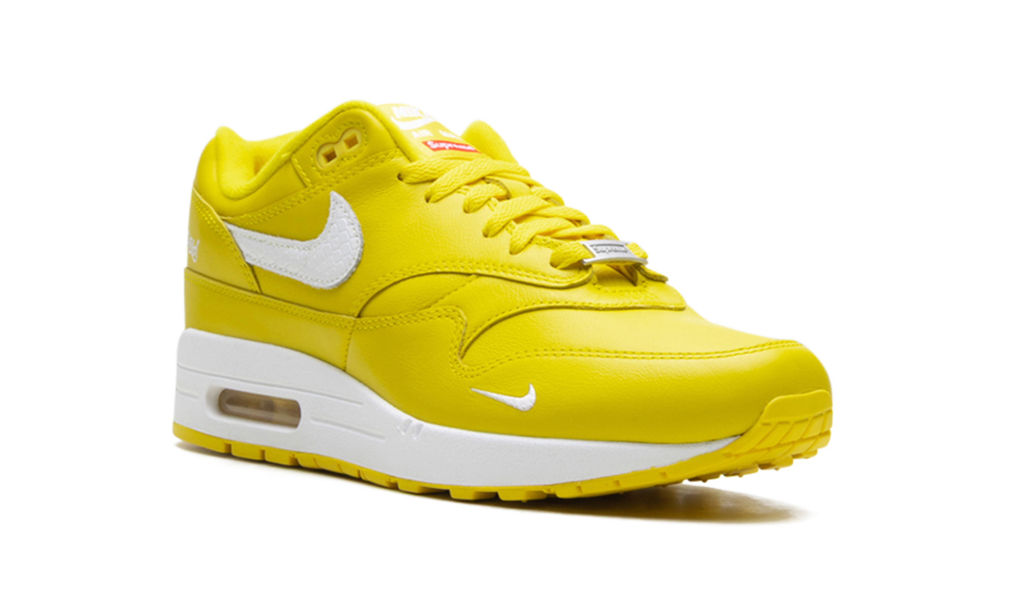 nike air max 1 87 sp supreme speed yellow+HF8813-700+diagnol right view 1