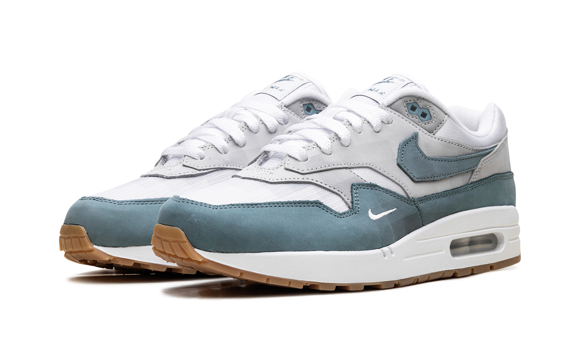 nike air max 1 swoosh low poly adventure+HV1940-100+diagnol left view