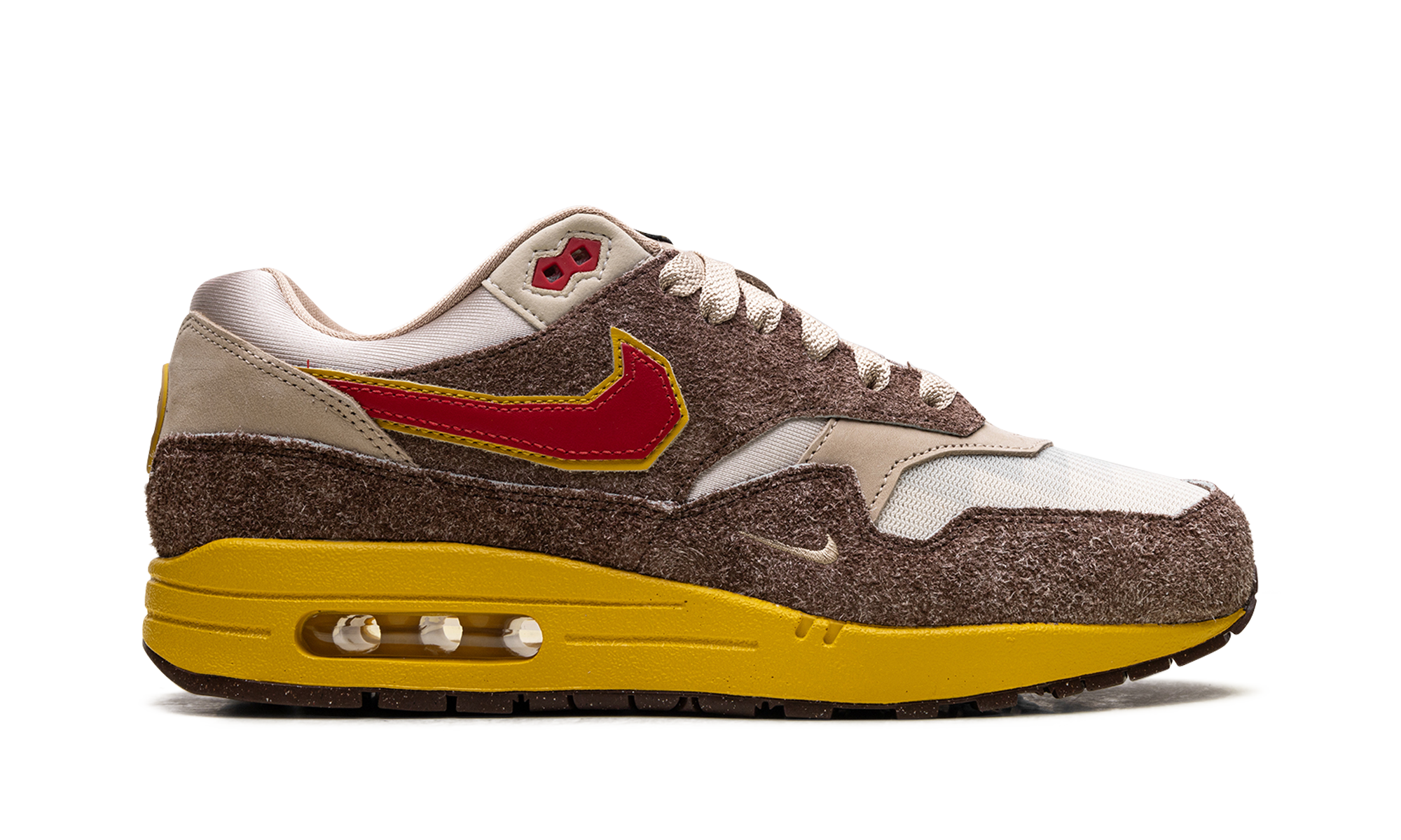 nike air max 1 swoosh low poly big head origins+HV5776-200+right view