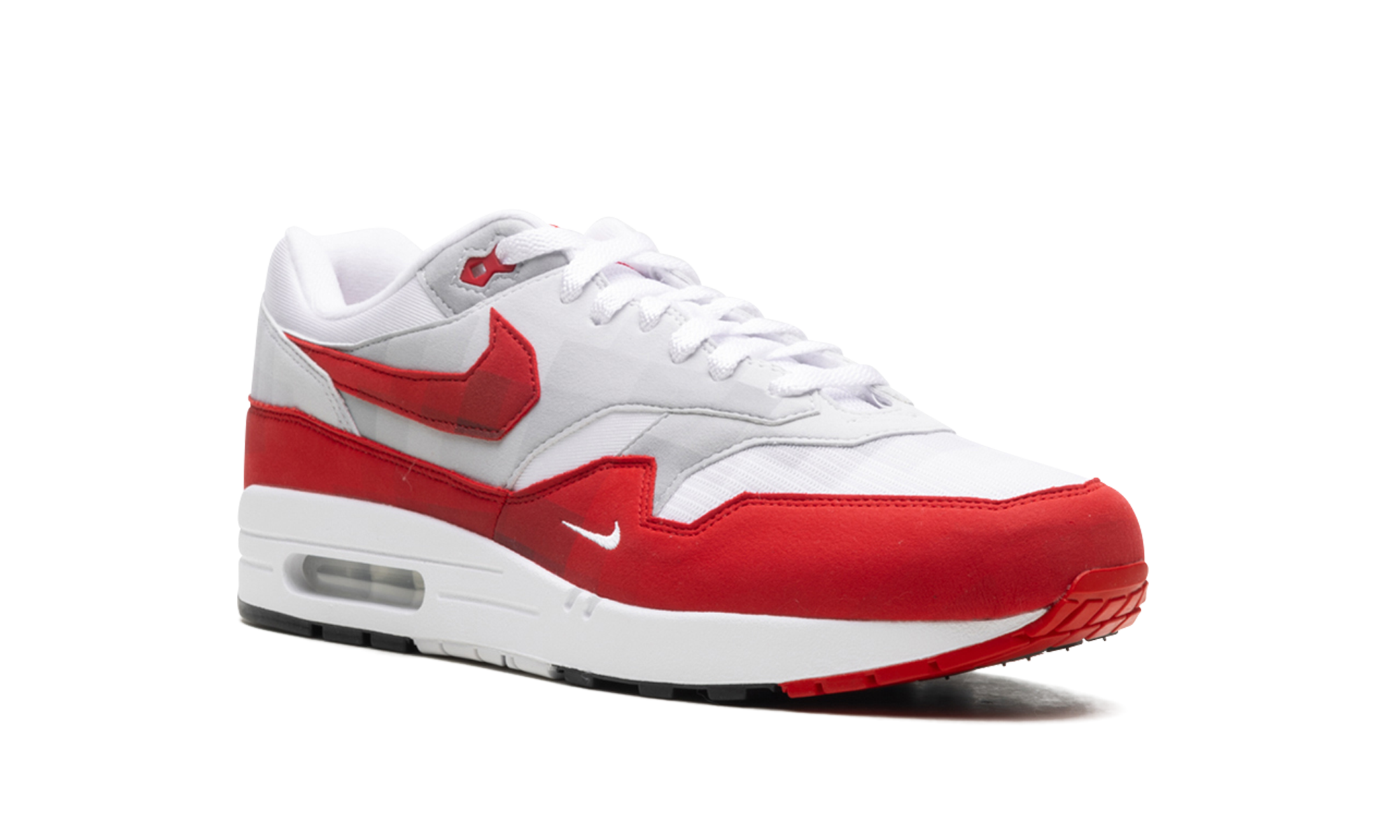 nike air max 1 swoosh low poly+HQ5882-100+diagnol right view