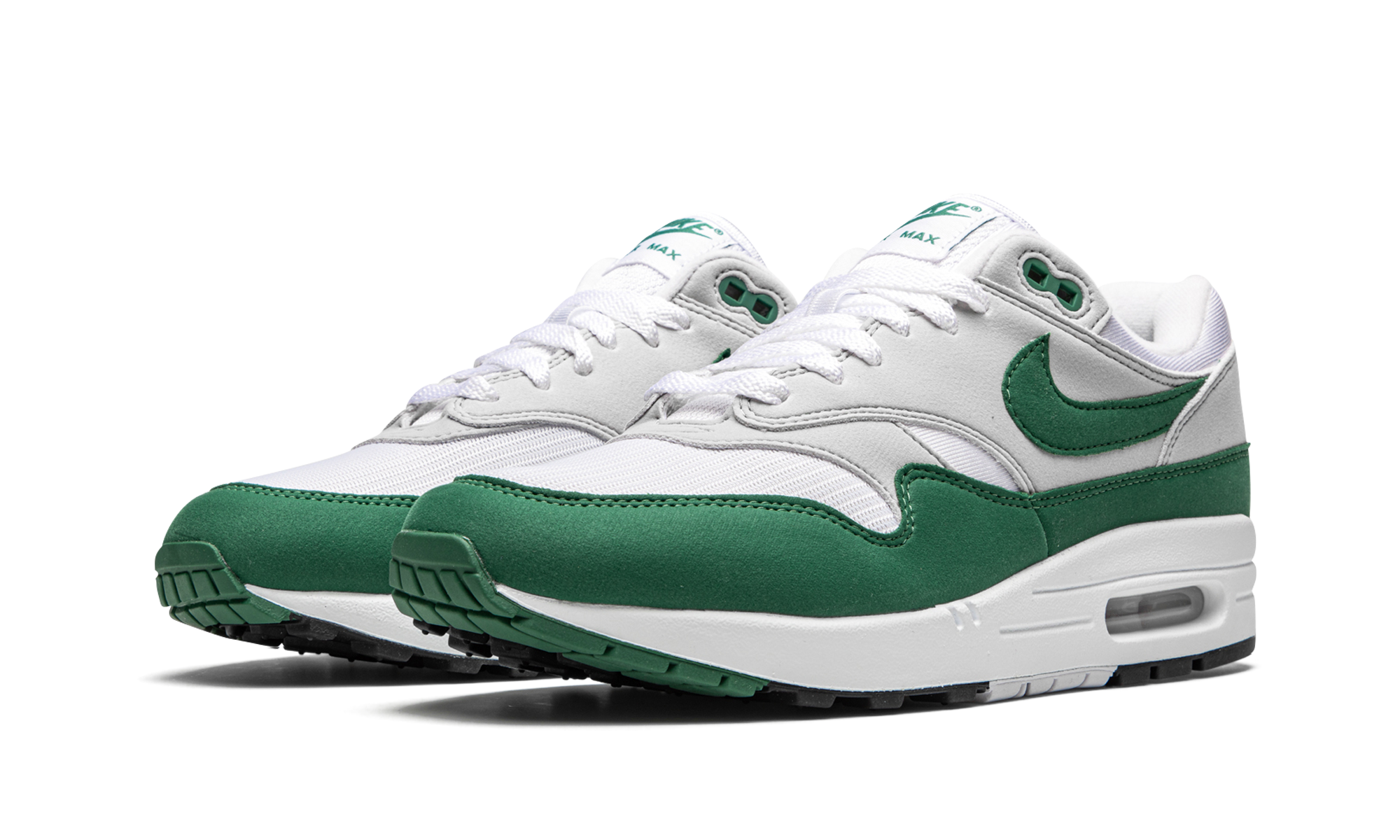 nike air max 1 anniversary green+DC1454-100+diagnol left view