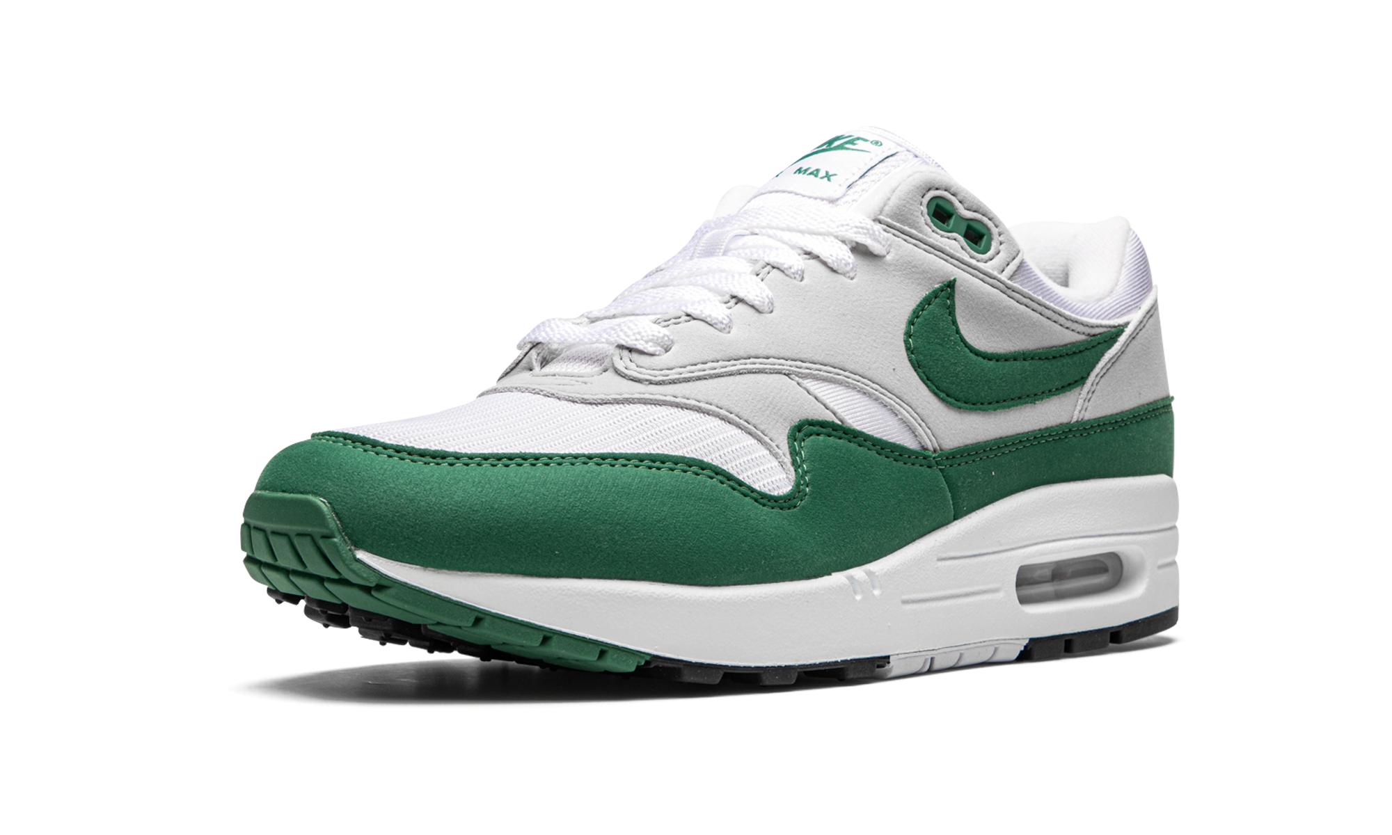 nike air max 1 anniversary green+DC1454-100+left diagnol single view
