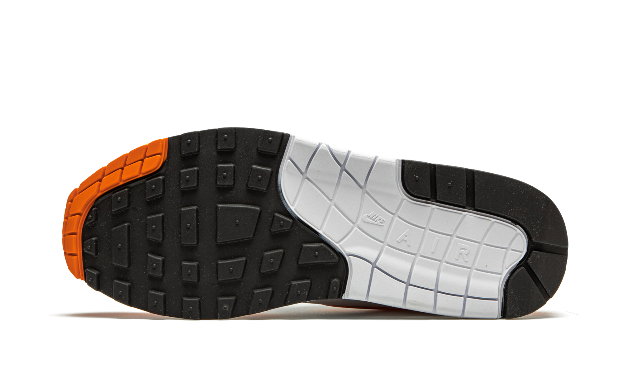 nike air max 1 anniversary orange+DC1454-101+bottom view