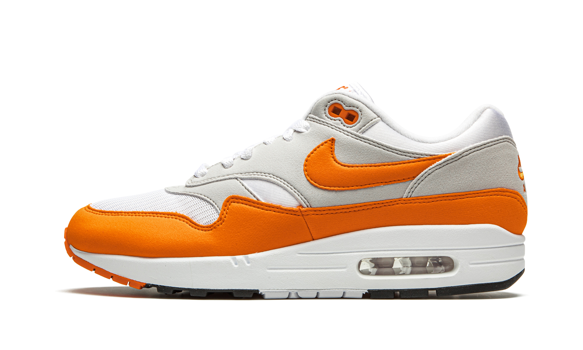nike air max 1 anniversary orange+DC1454-101+diagnol right view 1
