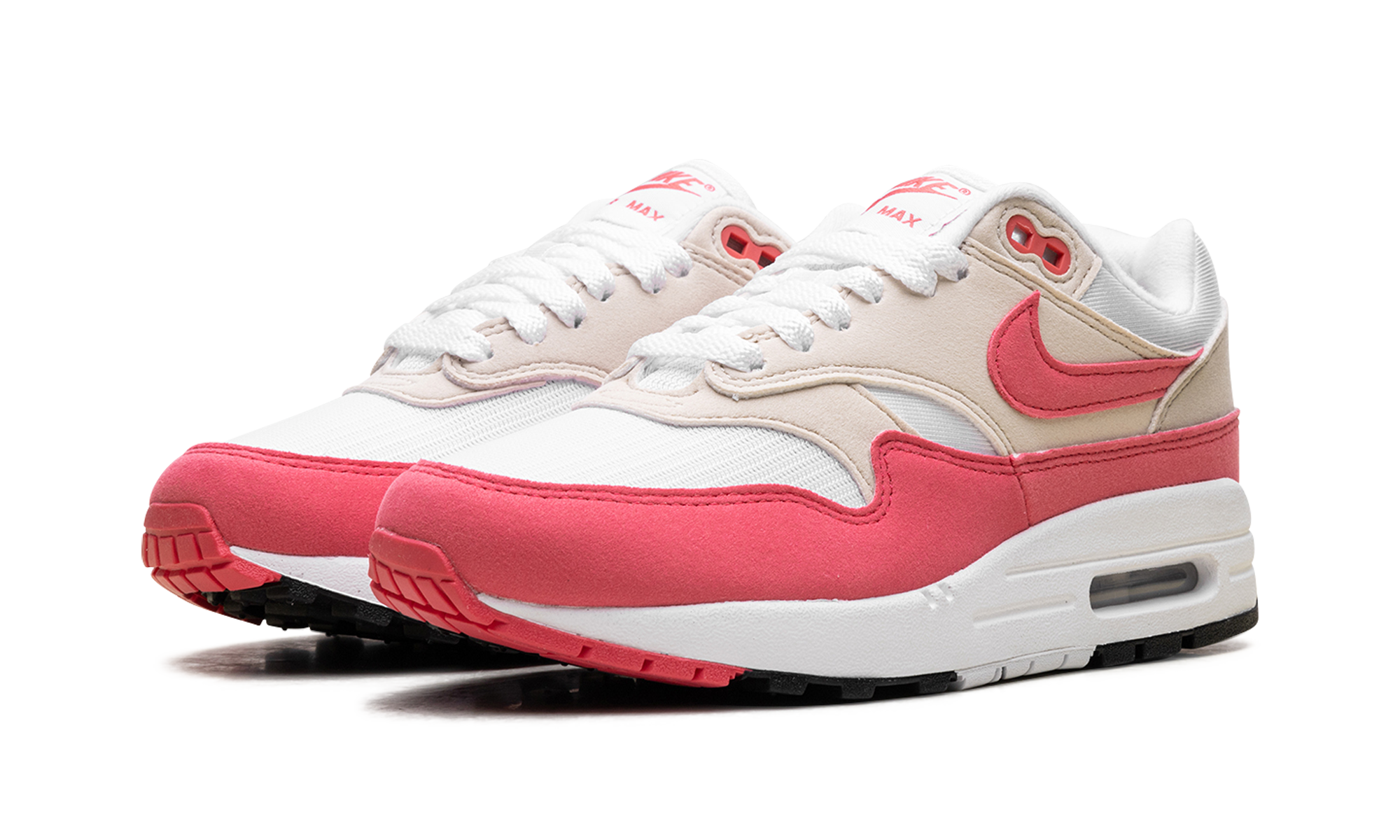 nike air max 1 aster pink women s+DZ2628-110+diagnol left view