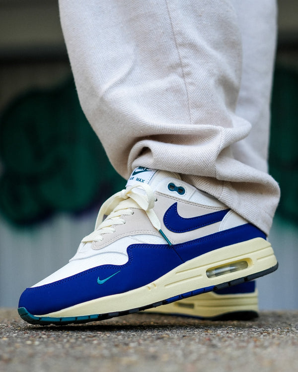 Nike Air Max 1 Athletic Department Deep Royal Blue, Lifestyle View 5, SKU FQ8048-133