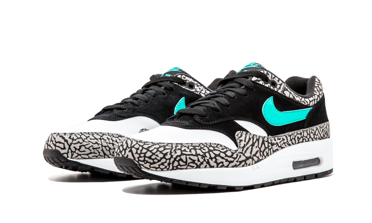 nike air max 1 atmos elephant 2017+908366-001+diagnol left view