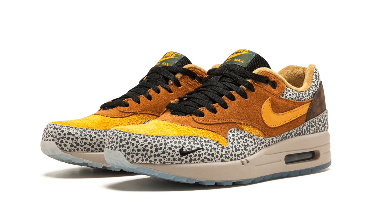 nike air max 1 atmos safari 2016+665873-200+diagnol left view