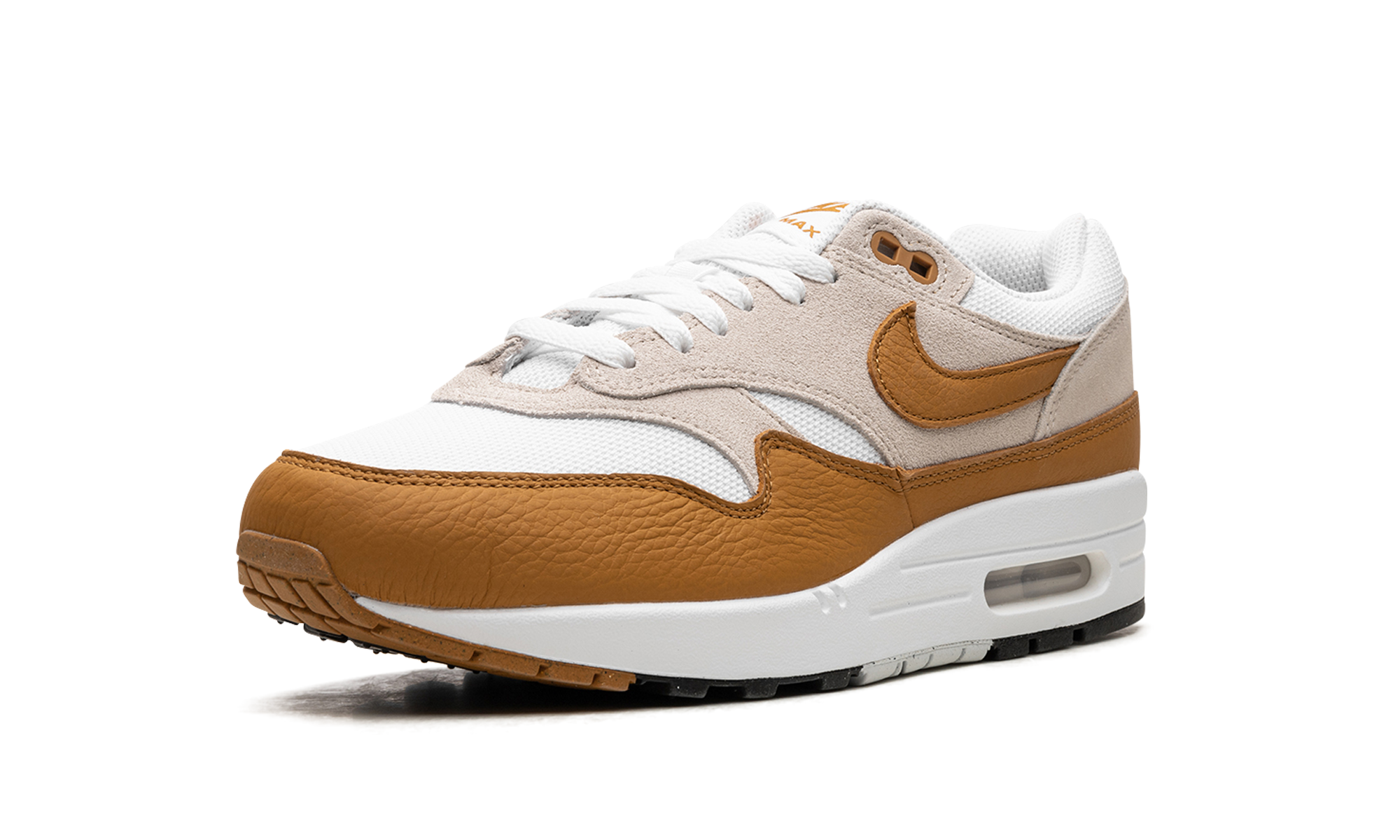 nike air max 1 bronze+DZ4549-110+left diagnol single view