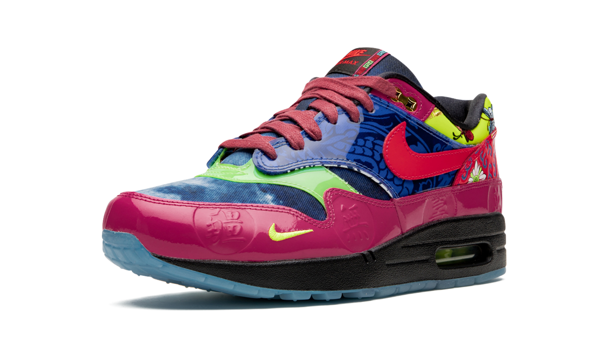 nike air max 1 chinese new year longevity 2020+CU8861-460+left diagnol single view