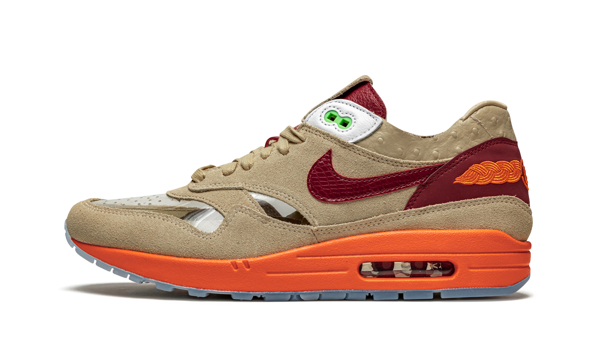 nike air max 1 clot kiss of death 2021+DD1870-100+diagnol right view 1
